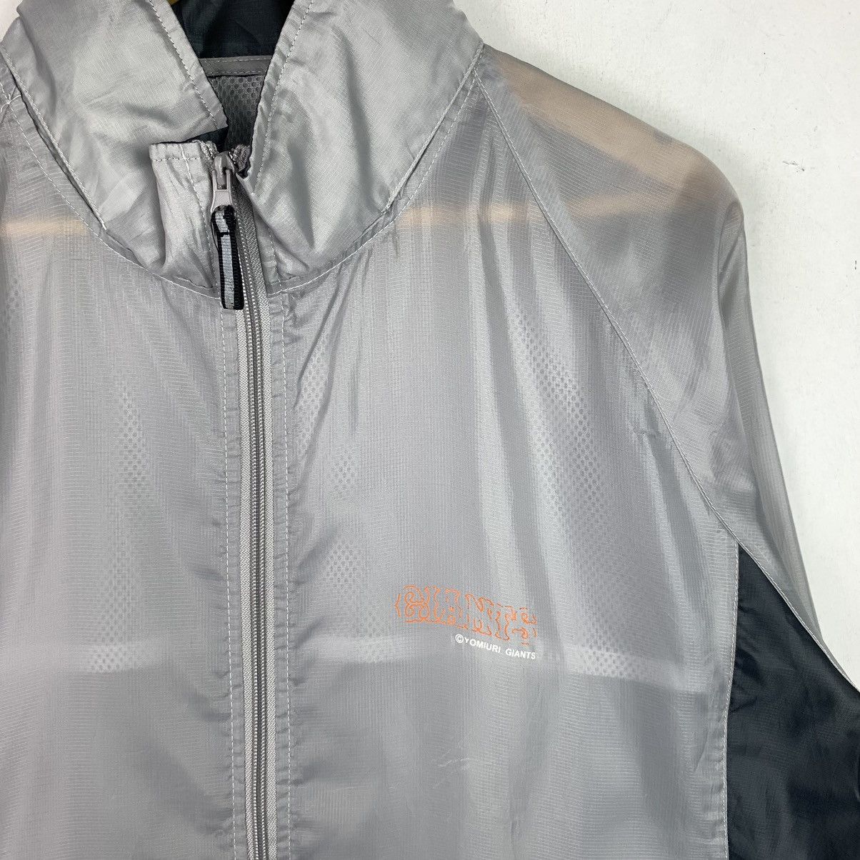 Designer Vintage Yomiuri Giants Full Zipper Transparent Jacket Size US XL / EU 56 / 4 - 3 Thumbnail