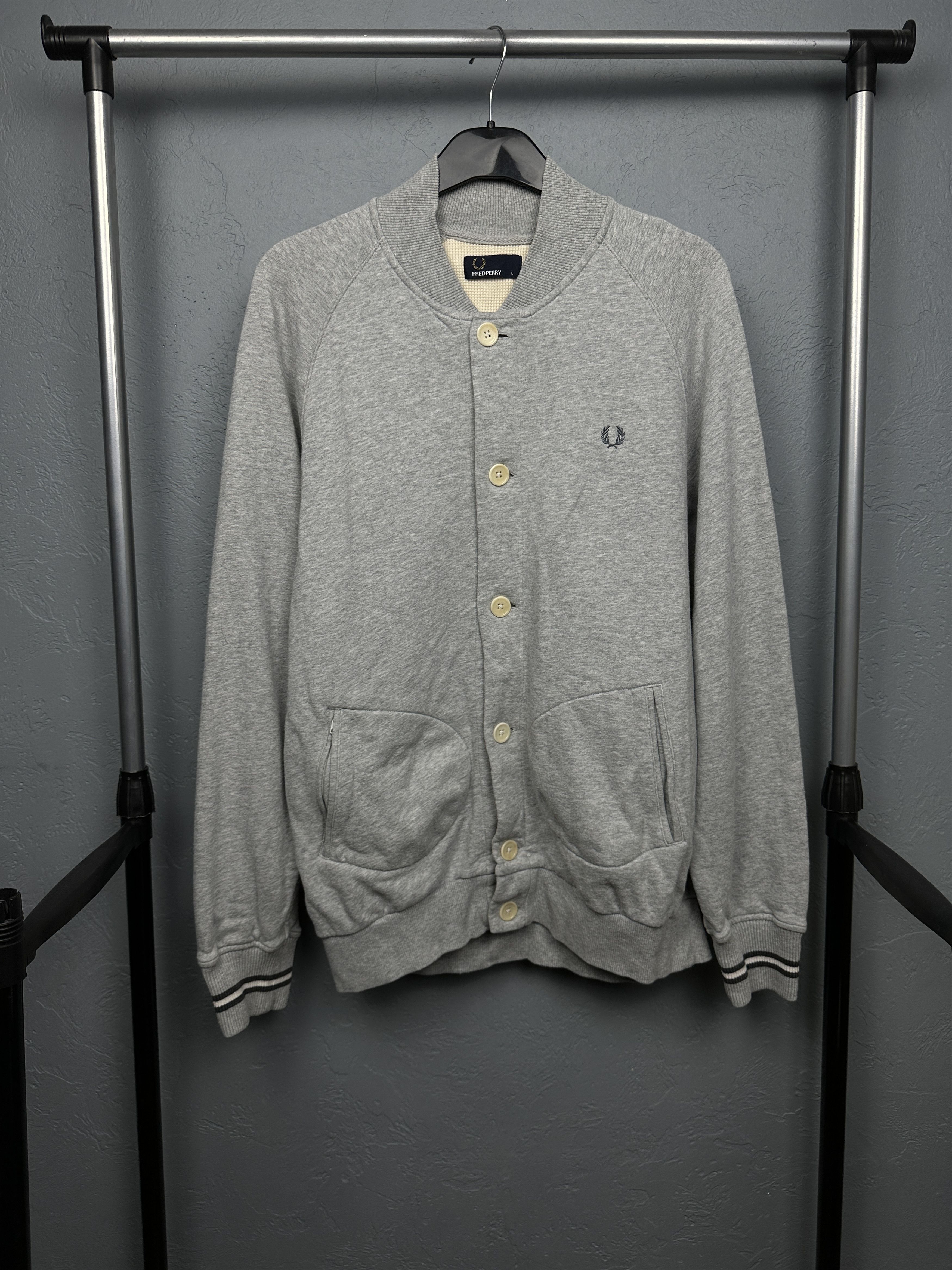 Fred Perry Vintage Mens Cotton Bomber Jacket