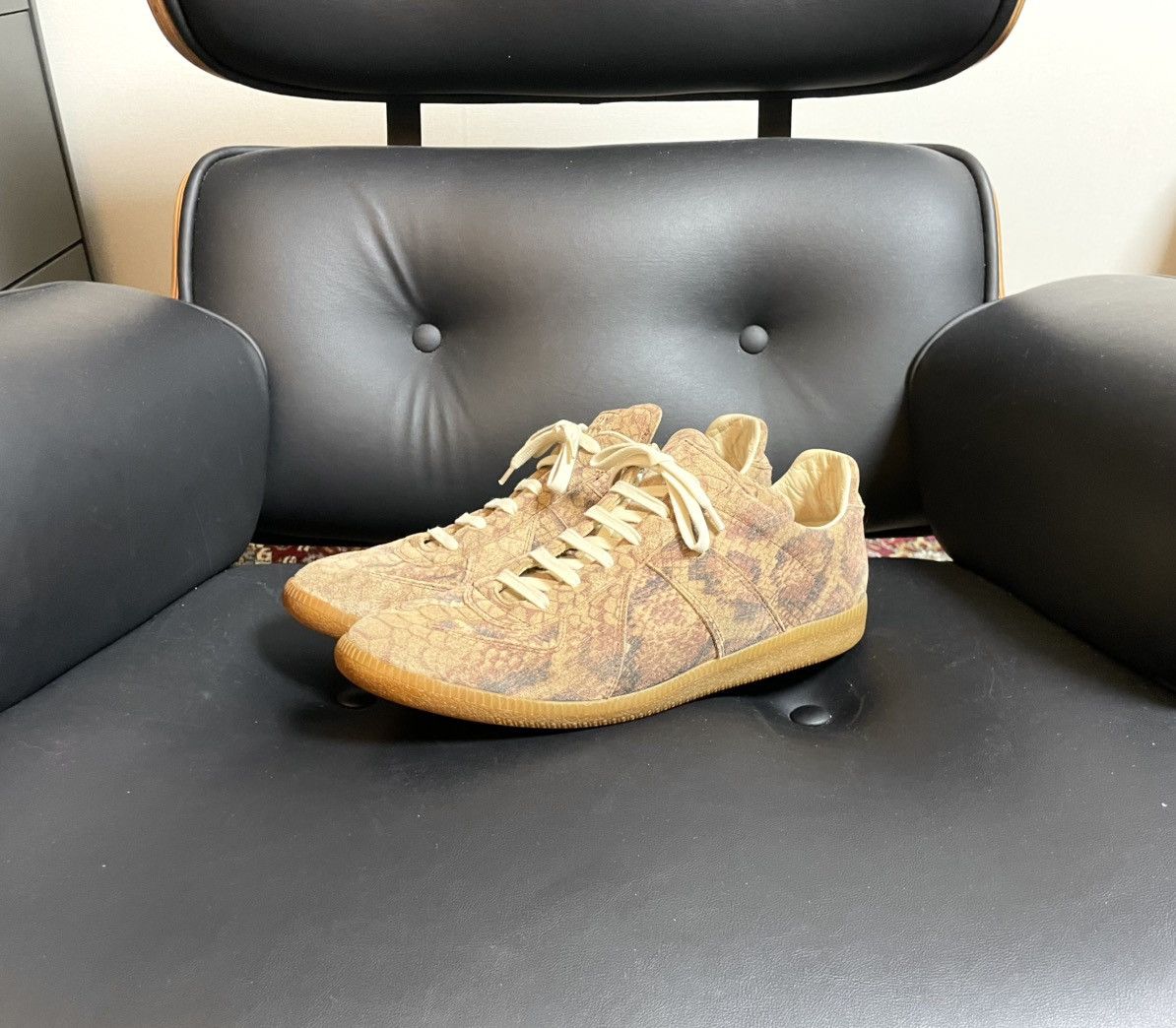 Maison Margiela Maison Margiela GAT (Snakeskin Pattern 2012 Archive) Size US 10 / EU 43 - 5 Thumbnail