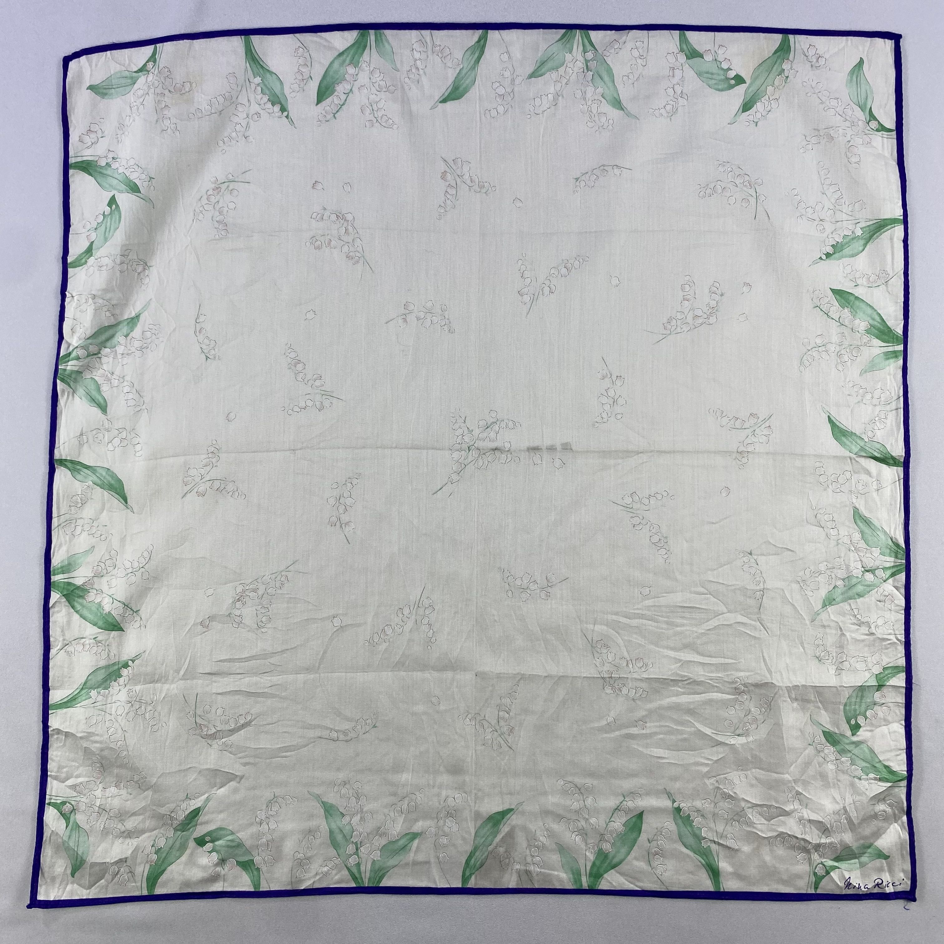 Vintage NIna Ricci Bandana/ Handkerchief / Neckerchief Size ONE SIZE - 1 Thumbnail