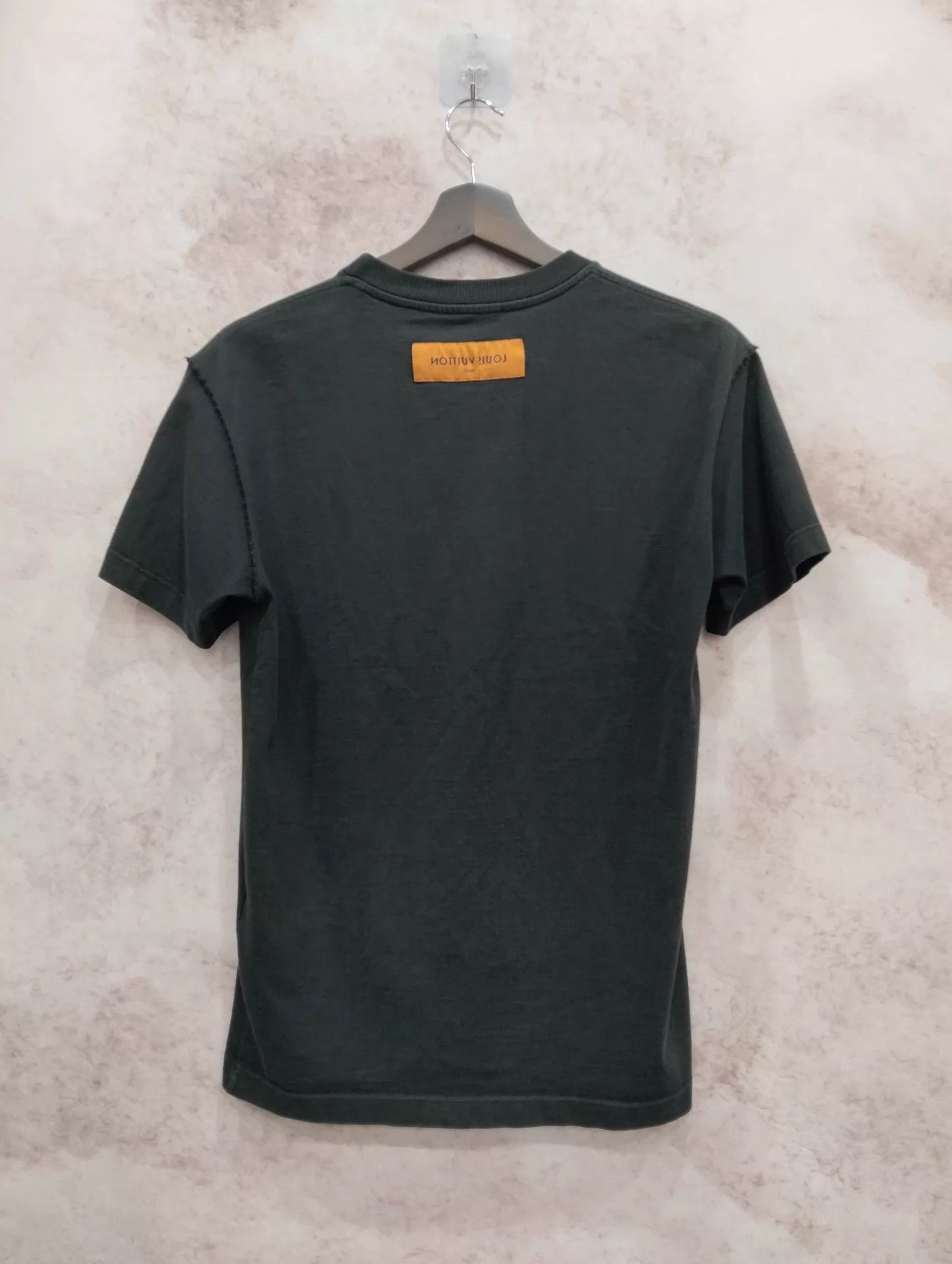 Louis Vuitton LV Logo Print Crewneck Short Sleeve T-Shirt XS Size XS / US 0-2 / IT 36-38 - 2 Thumbnail