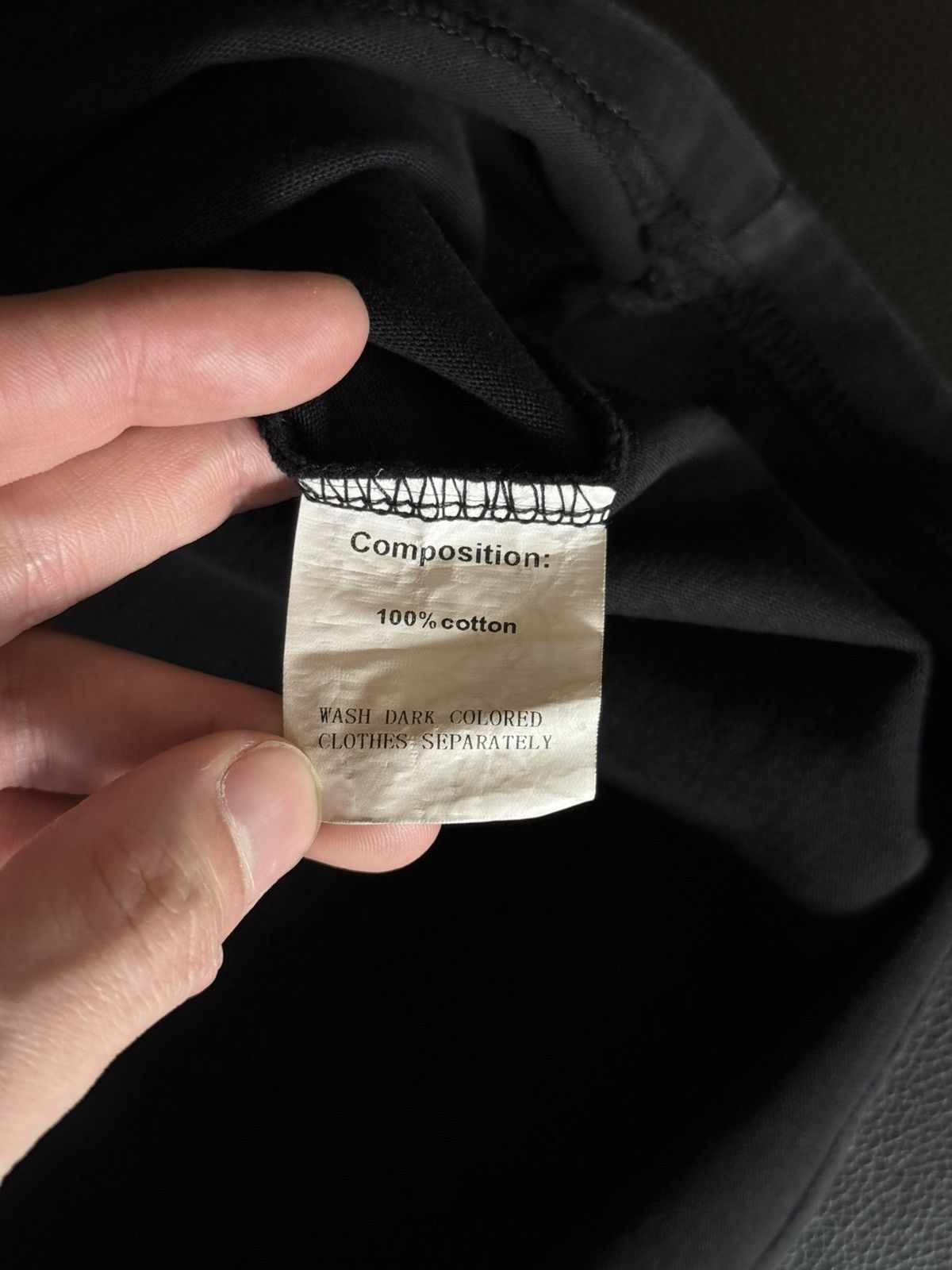 Saint Vanity Saint Vanity UNRELEASED Tee Shirt Logo Black Size L (NEW) Size US L / EU 52-54 / 3 - 8 Thumbnail