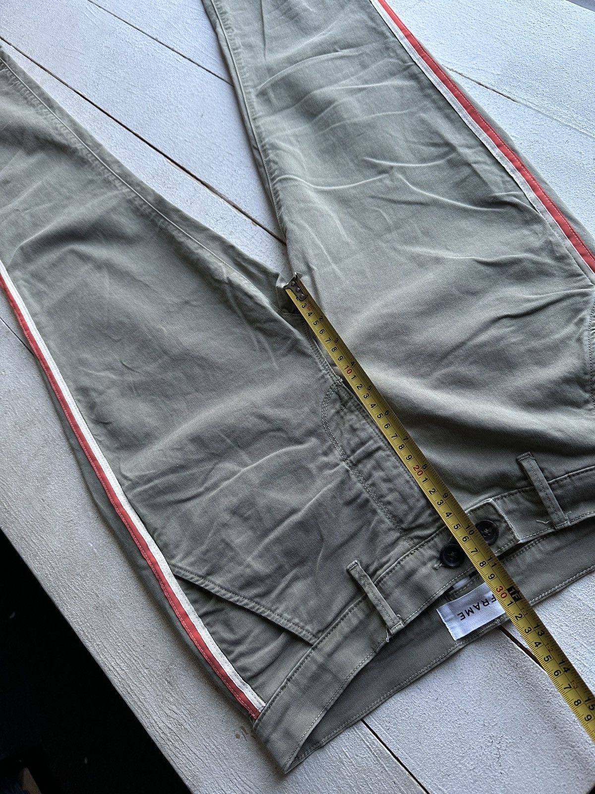 Frame 🚨RARE FRAME PANTS GREEN Pants luxury Y2K WOMEN Size 26" / US 2 / IT 38 - 15 Thumbnail