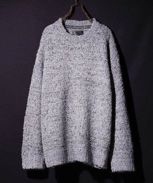 Number (N)ine Number nine SHORT FEATHER KNIT PULLOVER sweater Size US XL / EU 56 / 4 - 1 Thumbnail