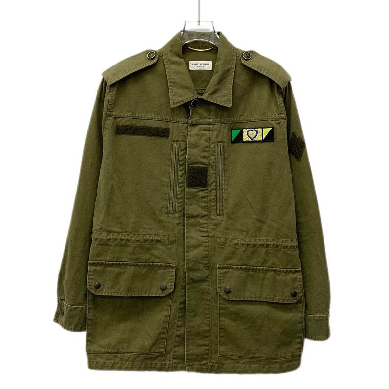 Saint Laurent Paris Saint Laurent Green Shark Sequin Jacket 2504-Nextarrow Size XS / US 0-2 / IT 36-38 - 1 Thumbnail