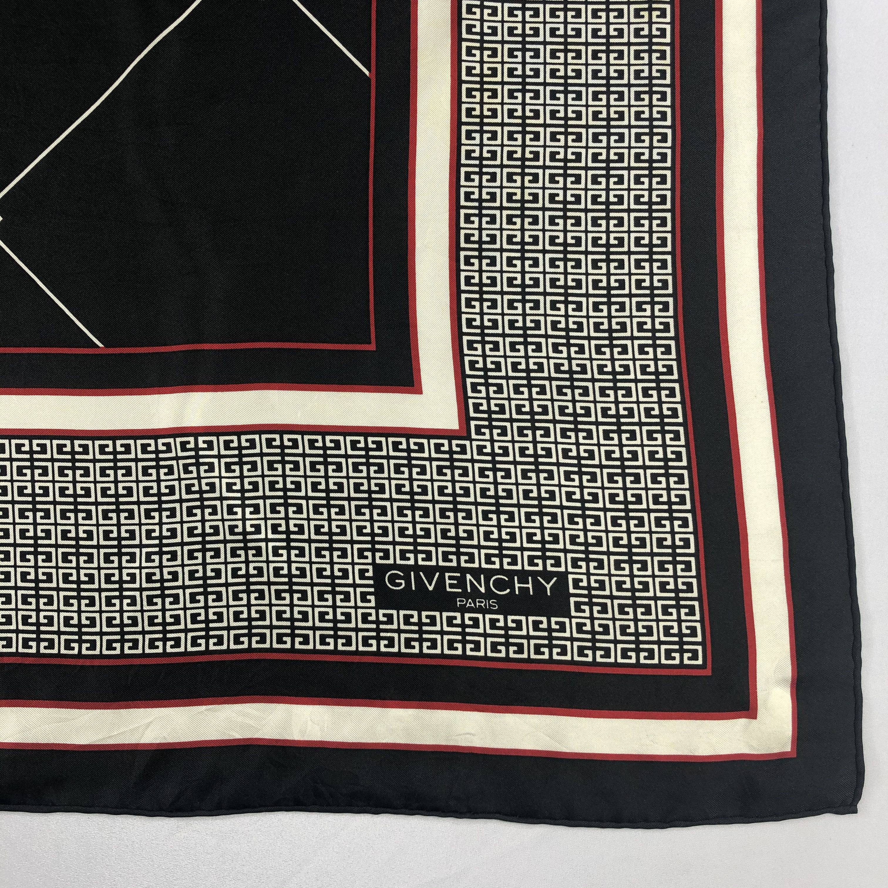 Vintage Vintage Givenchy Silk Scarf Size ONE SIZE - 4 Thumbnail