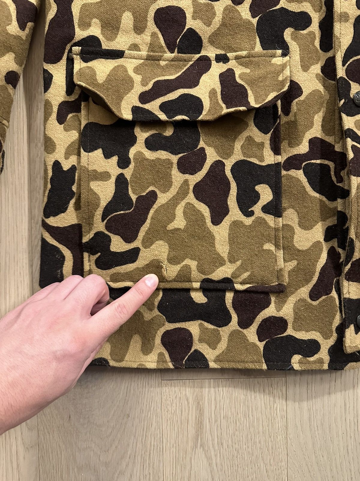 Woolrich Woolen Mills Gore-Tex Woolrich Camo Jacket RARE Size US L / EU 52-54 / 3 - 2 Thumbnail