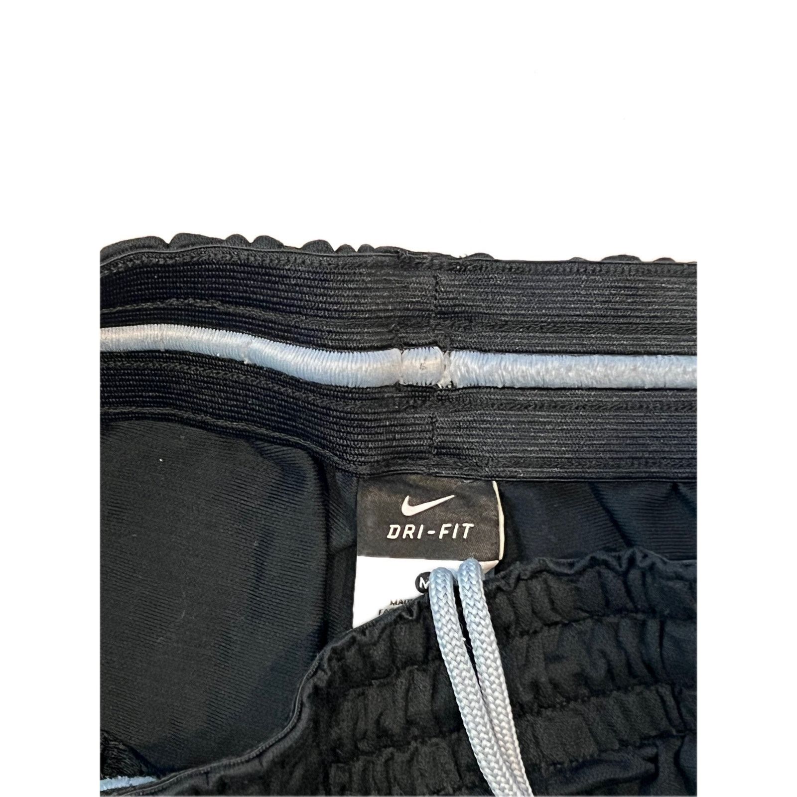 Nike Nike Dri Fit Black Gray Basketball Training Shorts Mens Med Size US 34 / EU 50 - 3 Thumbnail