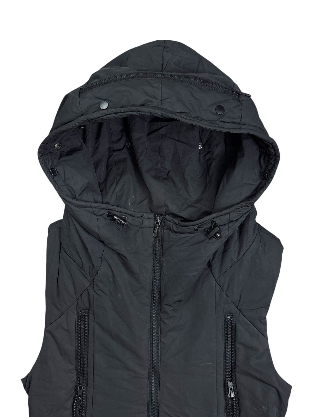 BUFFALO BOBS 2000s Buffalo Bobs Apocalypse Multizips Hooded Vest Jacket Size US S / EU 44-46 / 1 - 6 Thumbnail