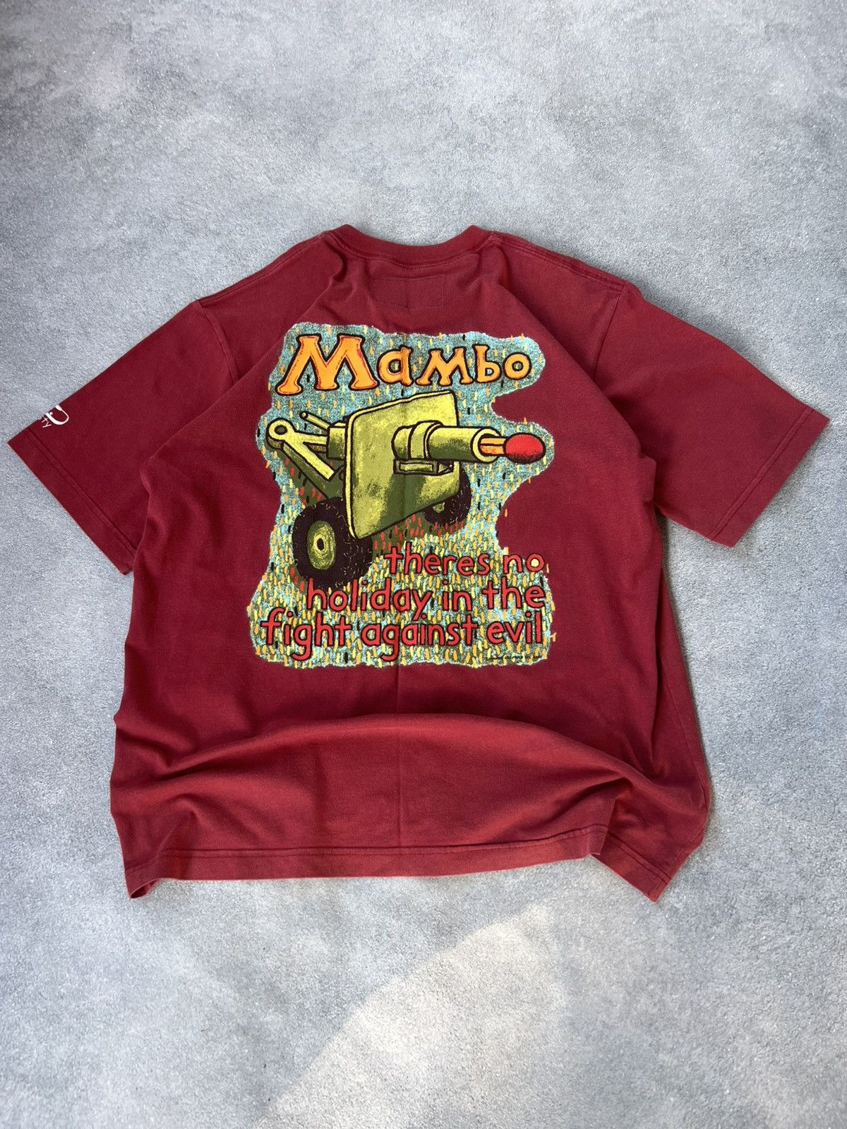 Mambo 2001 Mambo Dave Vintage Y2K Big Logo Retro Tee T-Shirt Size US M / EU 48-50 / 2 - 5 Thumbnail