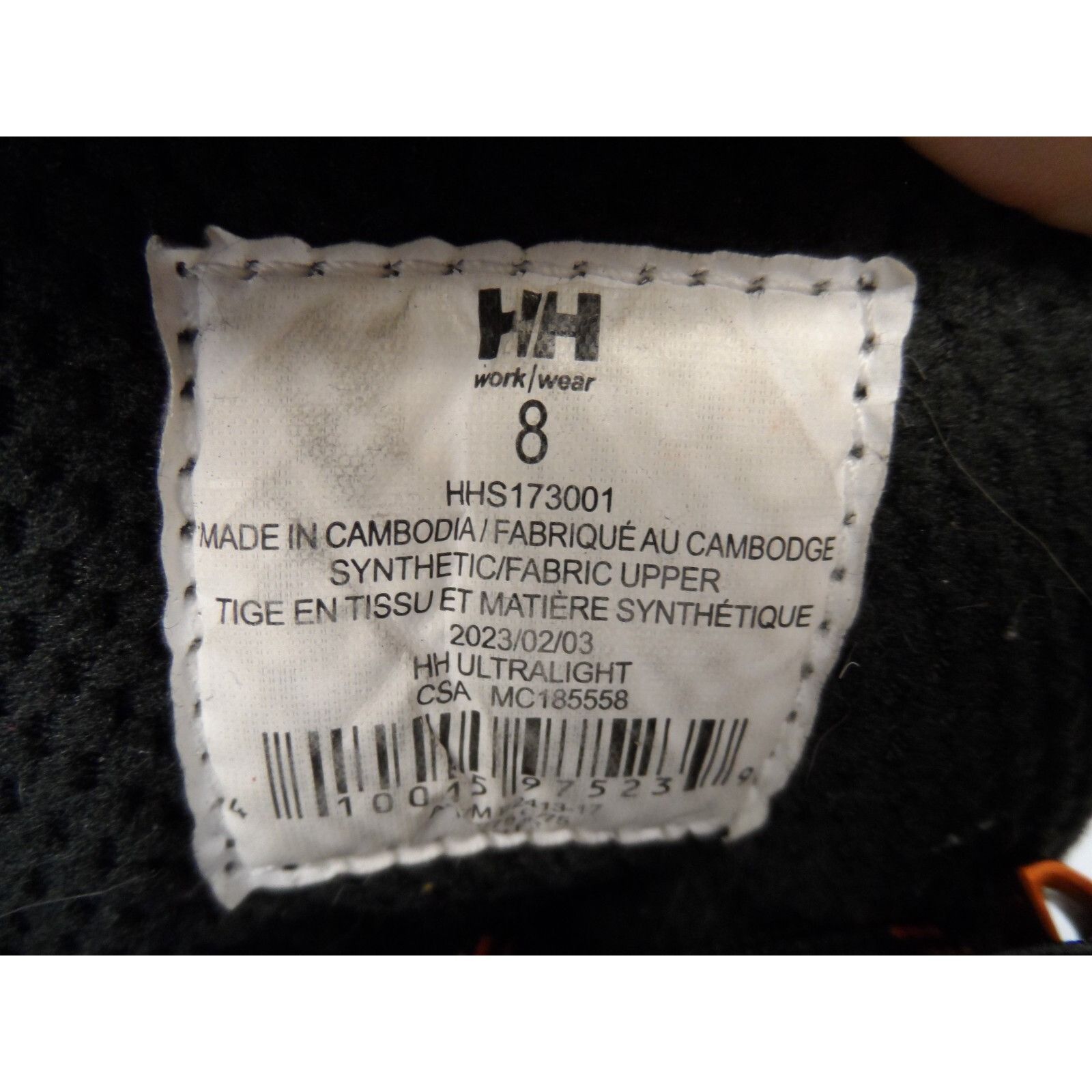 Helly Hansen Helly Hansen Men's 6" ATCP Ultra Light Work Boots 8M Size US 8 / EU 41 - 9 Thumbnail