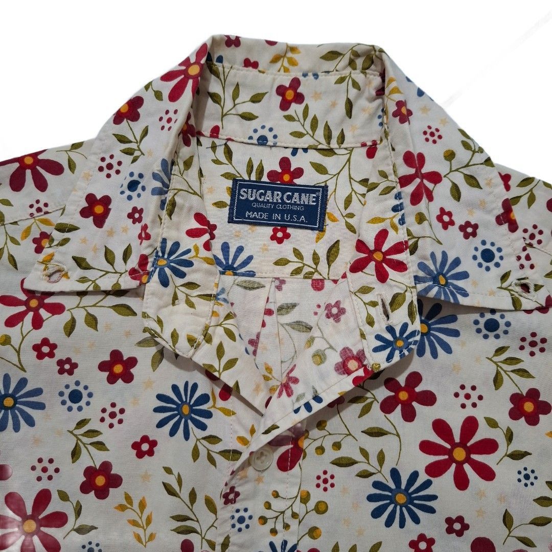 Sugar Cane Sugarcane Made in USA Floral Shirt Size US S / EU 44-46 / 1 - 4 Thumbnail