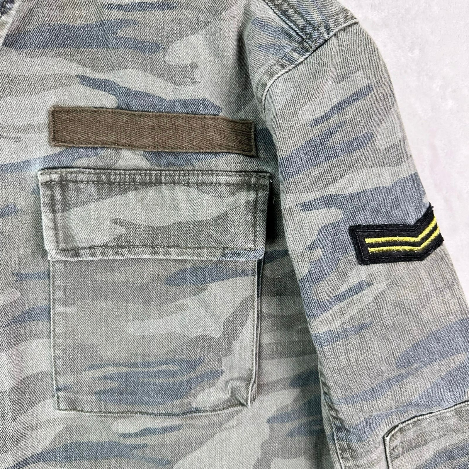 Treasure & Bond TREASURE & BOND Camo Military Style Button Up Utility Jacket Size M / US 6-8 / IT 42-44 - 7 Thumbnail