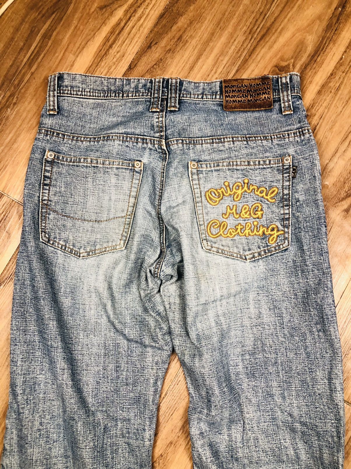 Morgan Homme Morgan Homme Distressed Jeans (33) Size US 30 / EU 46 - 16 Thumbnail