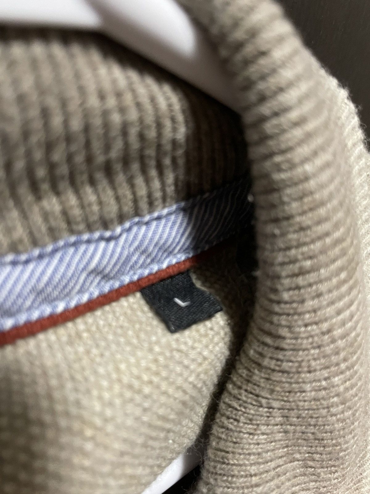 Designer × Vintage Vintage Westbury 100% Finest Cotton Beige Sweater Size US L / EU 52-54 / 3 - 5 Thumbnail