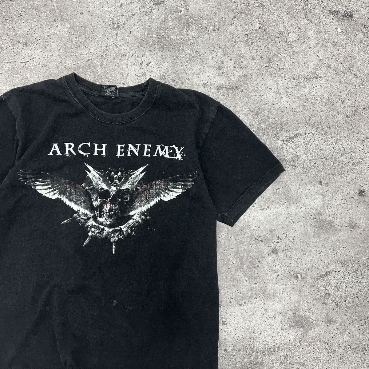 Band Tees Vintage 00s Archenemy Skull tee y2k rock band death metal og Size US M / EU 48-50 / 2 - 2 Thumbnail