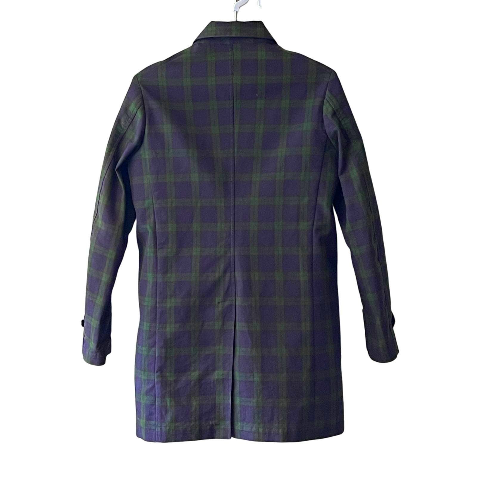 Gant GANT Rugger Cotton Plaid Car Coat Size Small Size US S / EU 44-46 / 1 - 2 Thumbnail