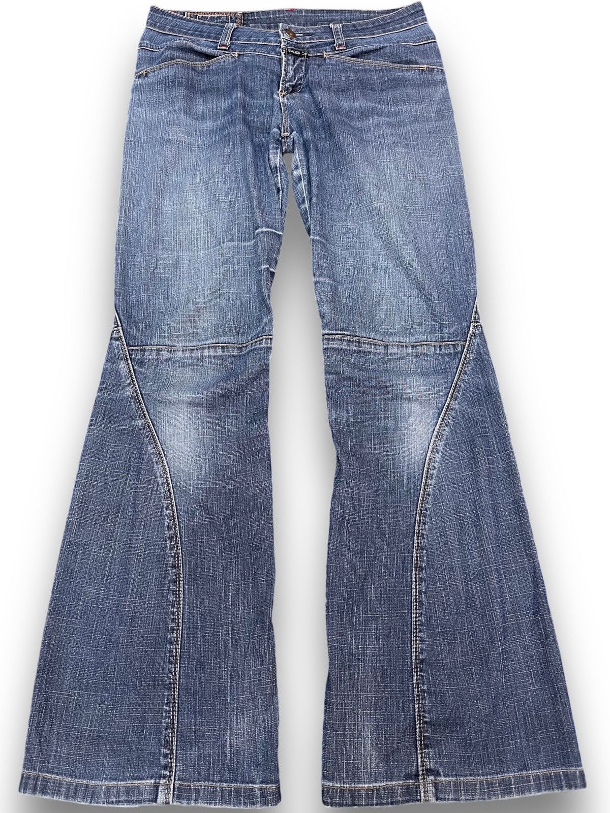 Marithe + Francois Girbaud Vintage Marithe Francois Girbaud Flare Denim Size US 29 - 1 Thumbnail