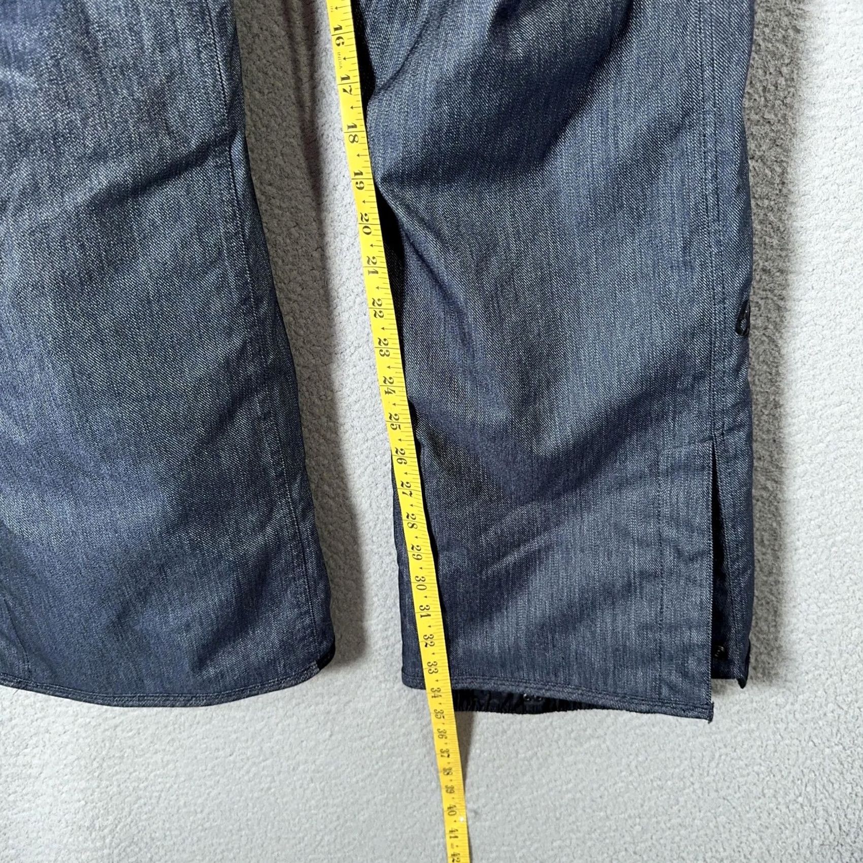 686 686 Authentic Raw Insulated Snow Pants InfiDRY 10K Mens L Large Blue Winter Snow Skiing Pants Mens Size US 33 - 7 Thumbnail