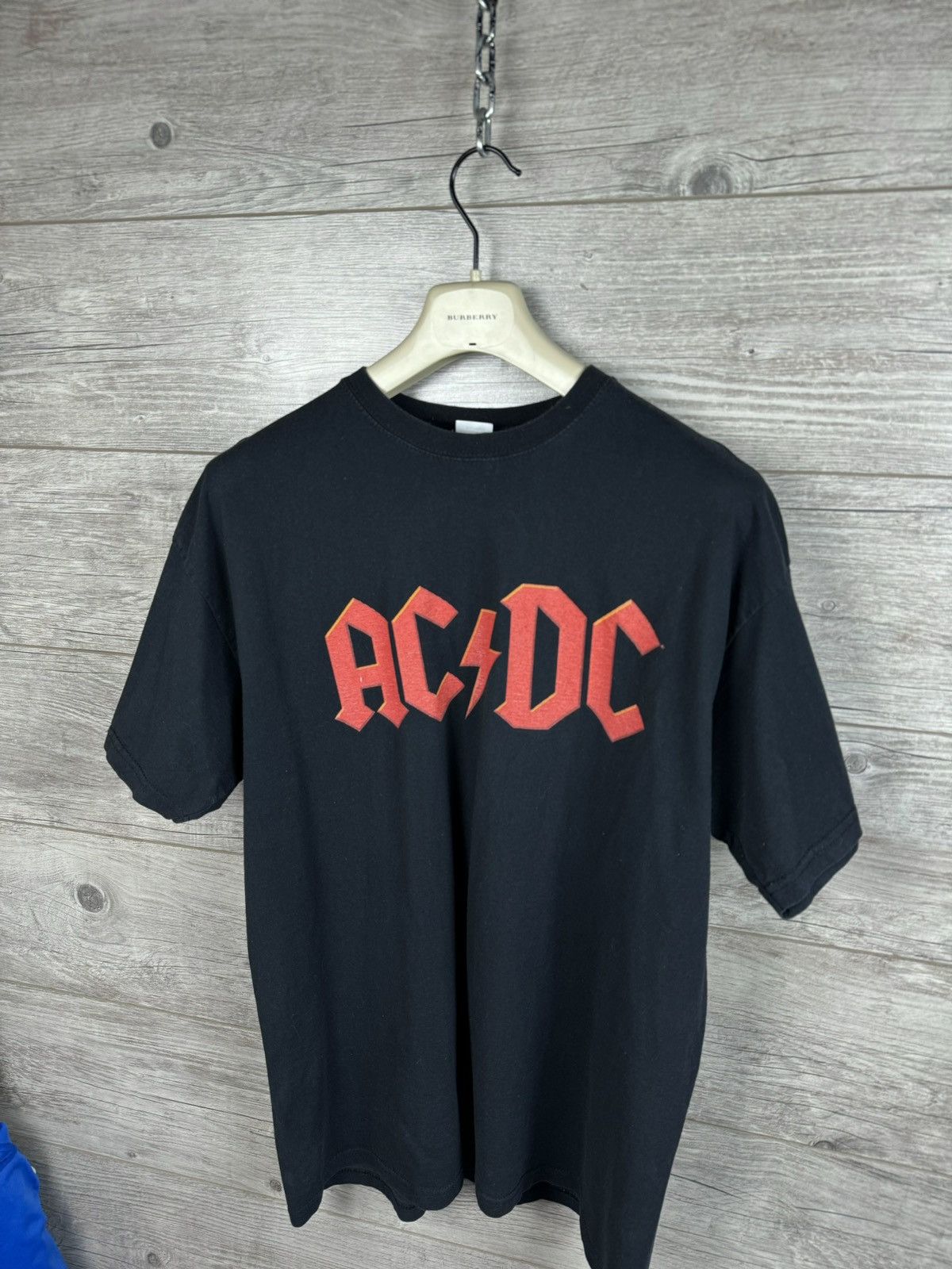 AC/DC × Vintage T-SHIRT AC / DC ROCK STYLE SIZE XL Size US XL / EU 56 / 4 - 4 Thumbnail