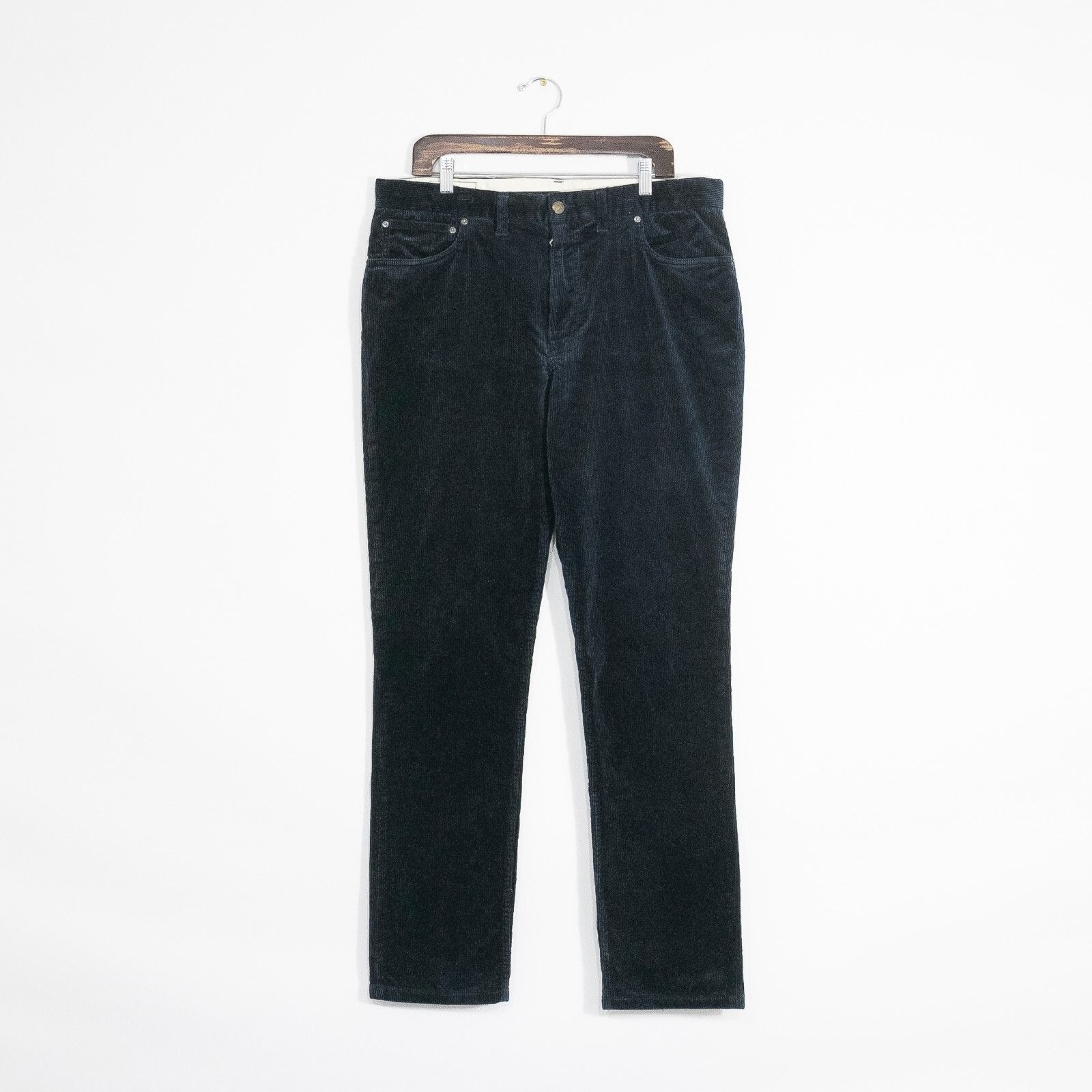 Polo Ralph Lauren Vintage Polo Ralph Lauren Corduroy Pants 36x32 - Dark Blue Size US 36 / EU 52 - 1 Thumbnail