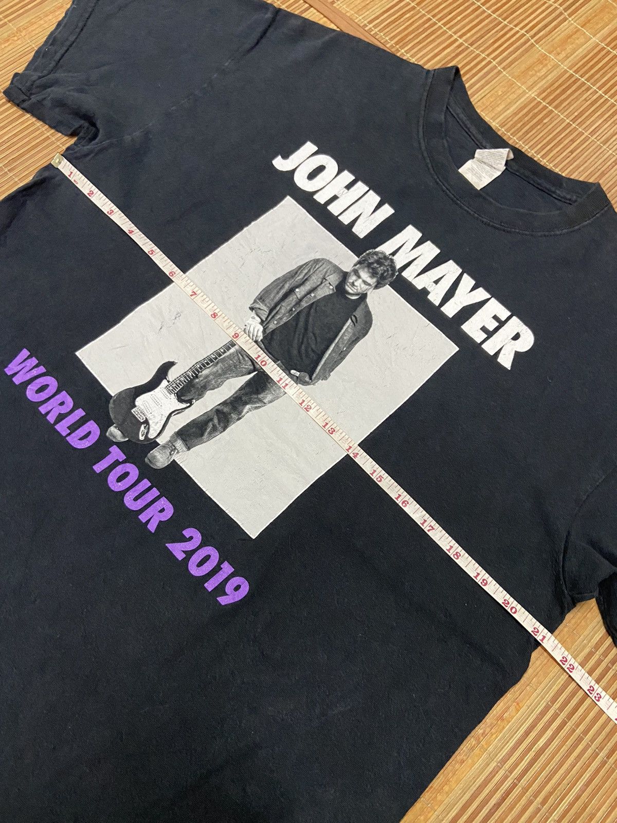 Band Tees JOHN MAYER WORLD TOUR 2019 Size US L / EU 52-54 / 3 - 7 Thumbnail