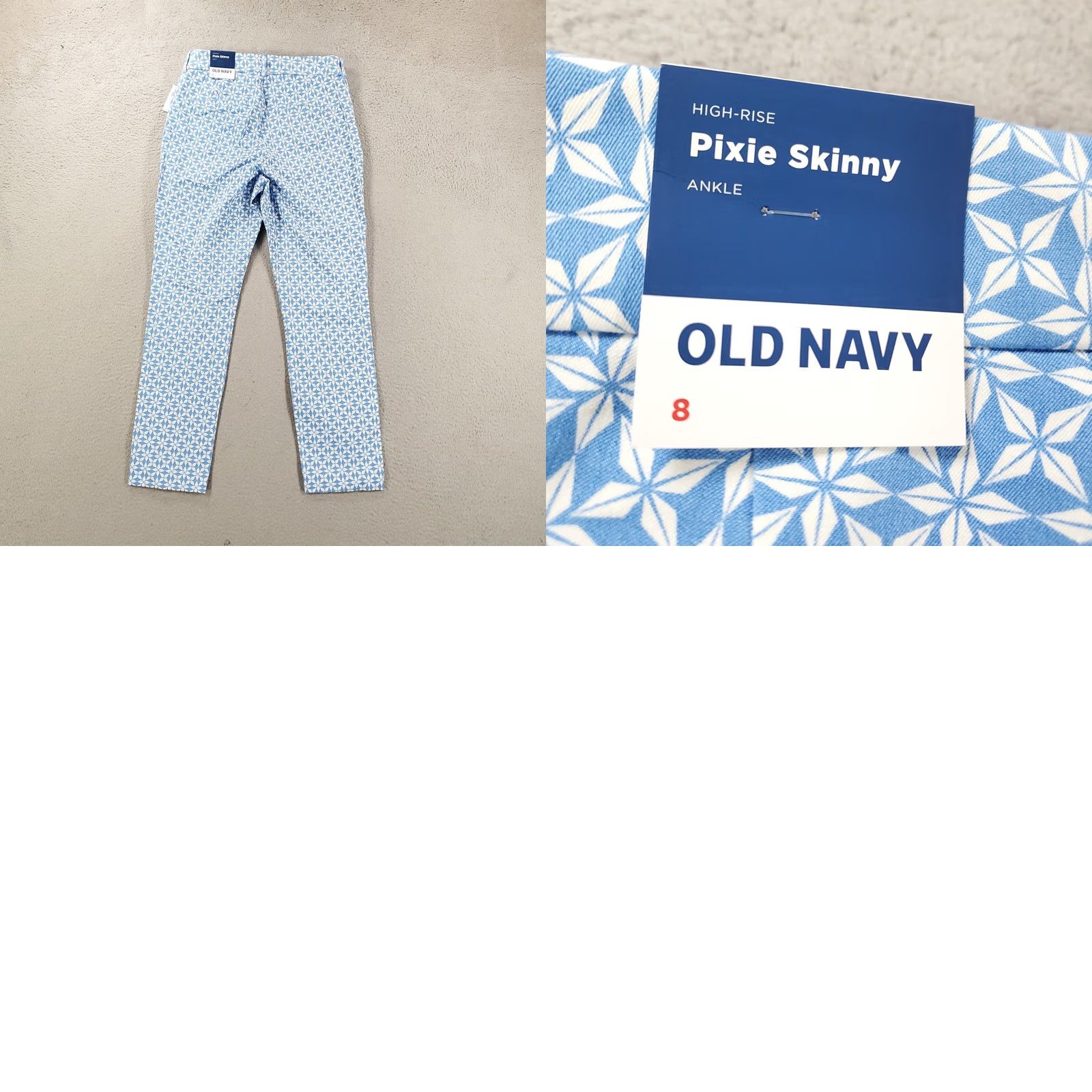 Old Navy Old Navy Pixie Ankle Pants Womens 8 New NWT Hi Rise Skinny Secret Smooth Pockets Size 30" / US 8 / IT 44 - 9 Thumbnail