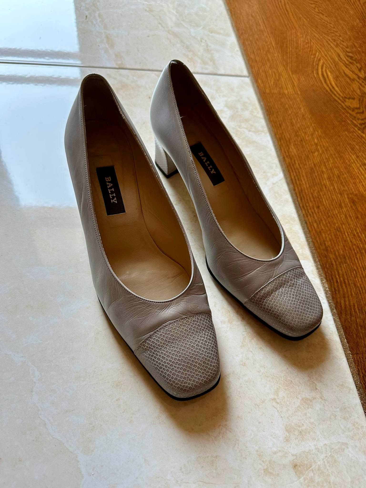 Vintage Bally Loafers Hells Grey US 9.5