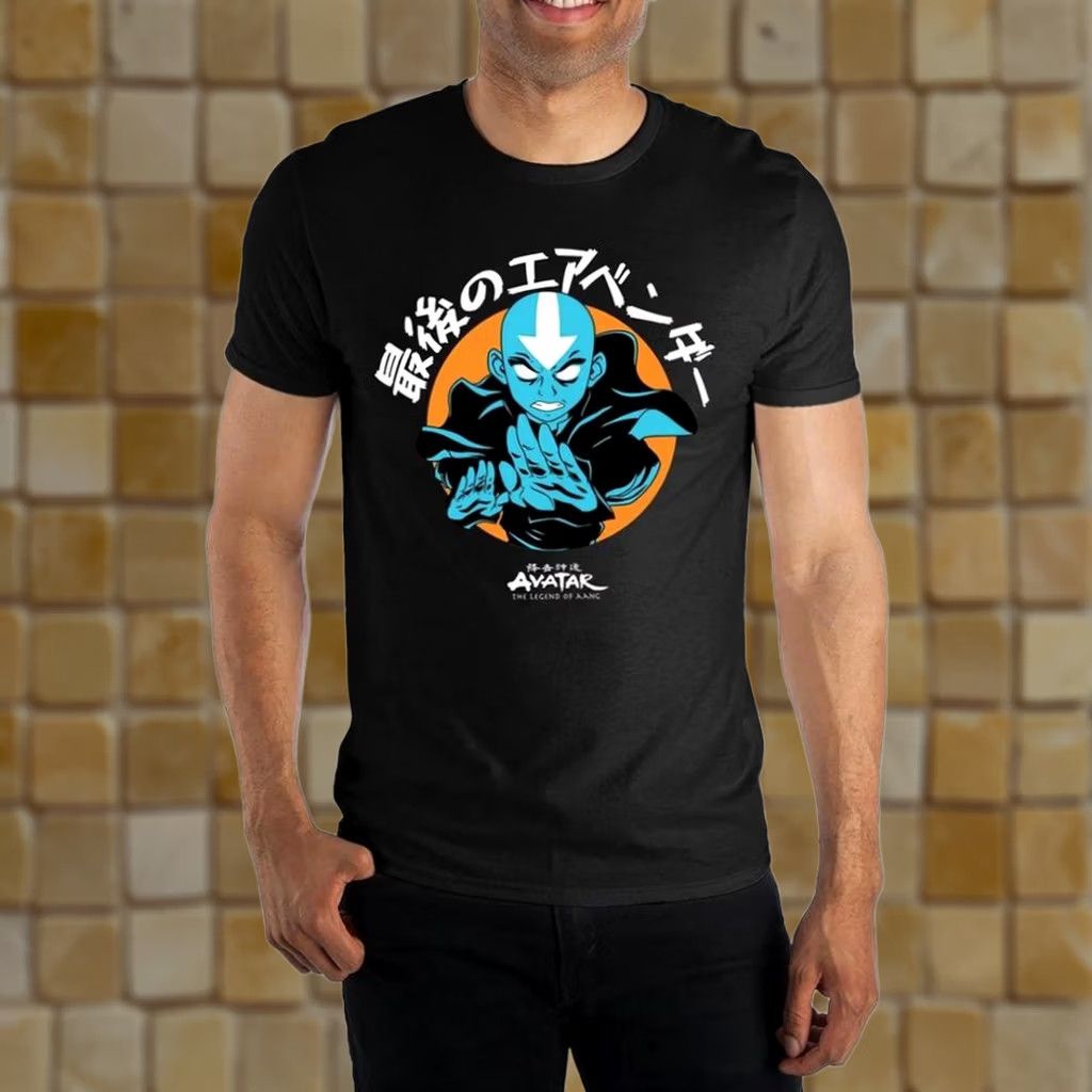Vintage VINTAGE NEW MENS BIOWORLD NICKELODEON AVATAR AIRBENDER SHORT SLEEVE BLACK T-SHIRT L Size US L / EU 52-54 / 3 - 1 Preview