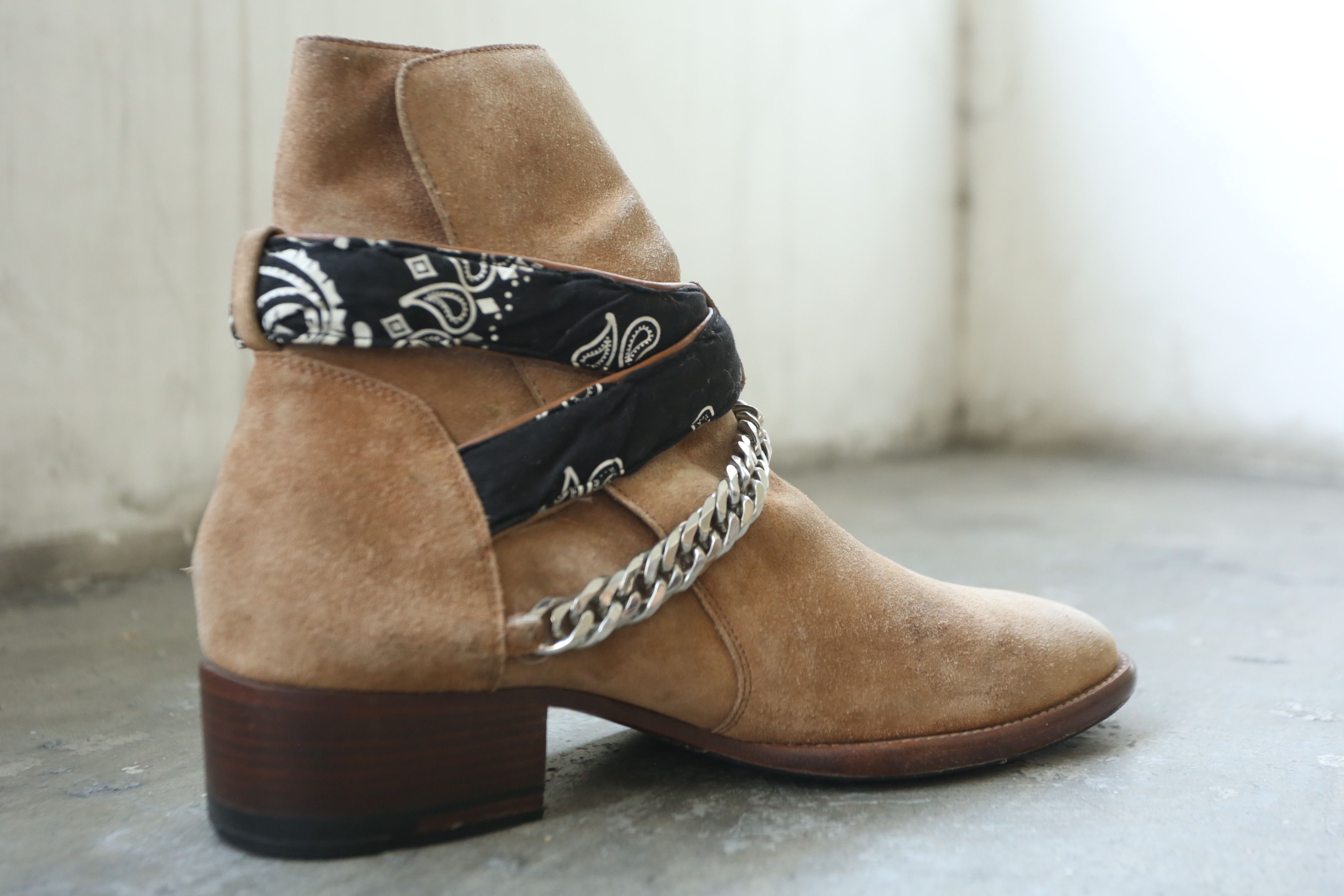 Amiri Amiri - F/W 18 - Bandana Buckle Boots Size US 9 / EU 42 - 14 Thumbnail