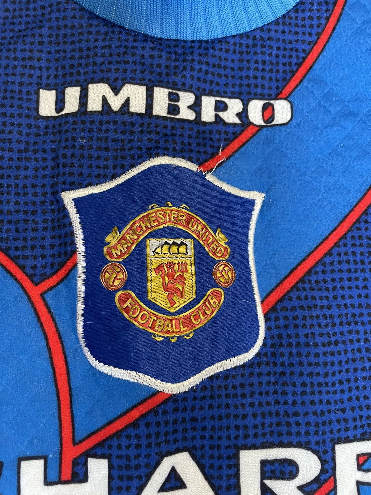 Umbro × Vintage Manchester United 1995-1997 Goalkeeper Football Shirt Jersey Size US XS / EU 42 / 0 - 7 Thumbnail