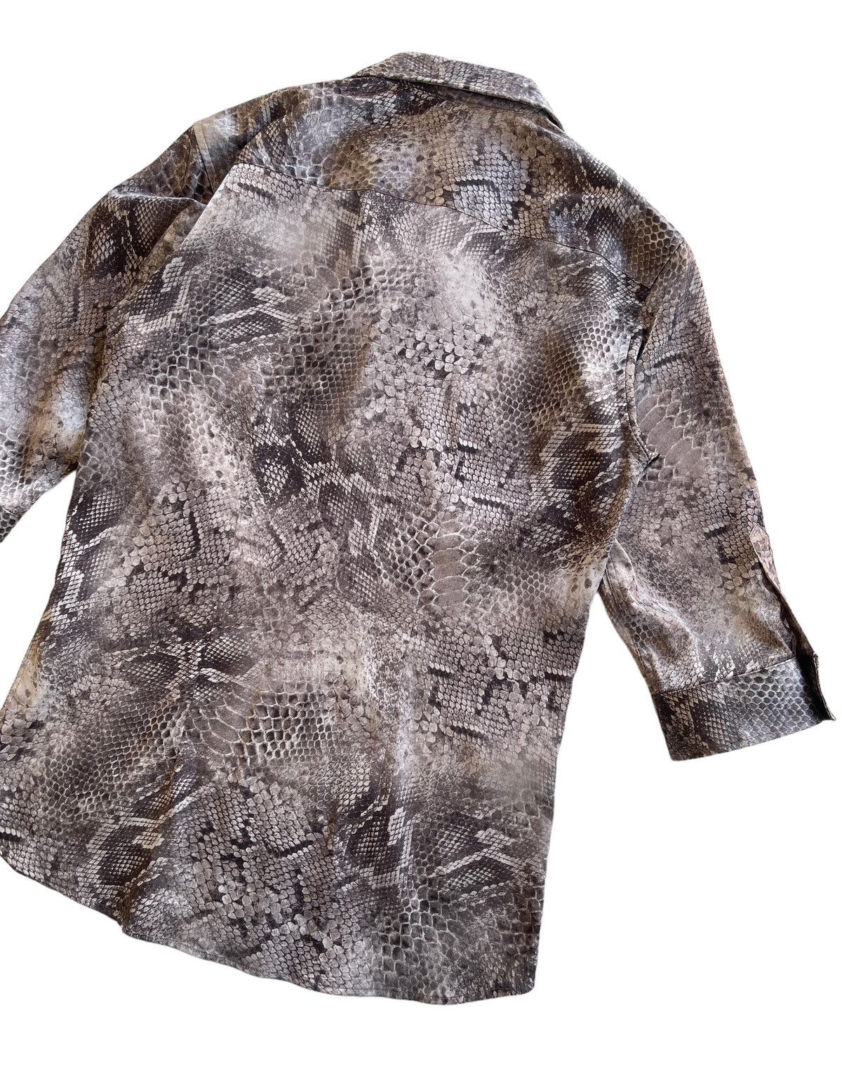 Tornado Mart Tornado Mart Japan Snake Printed Shirt Size M / US 6-8 / IT 42-44 - 5 Thumbnail
