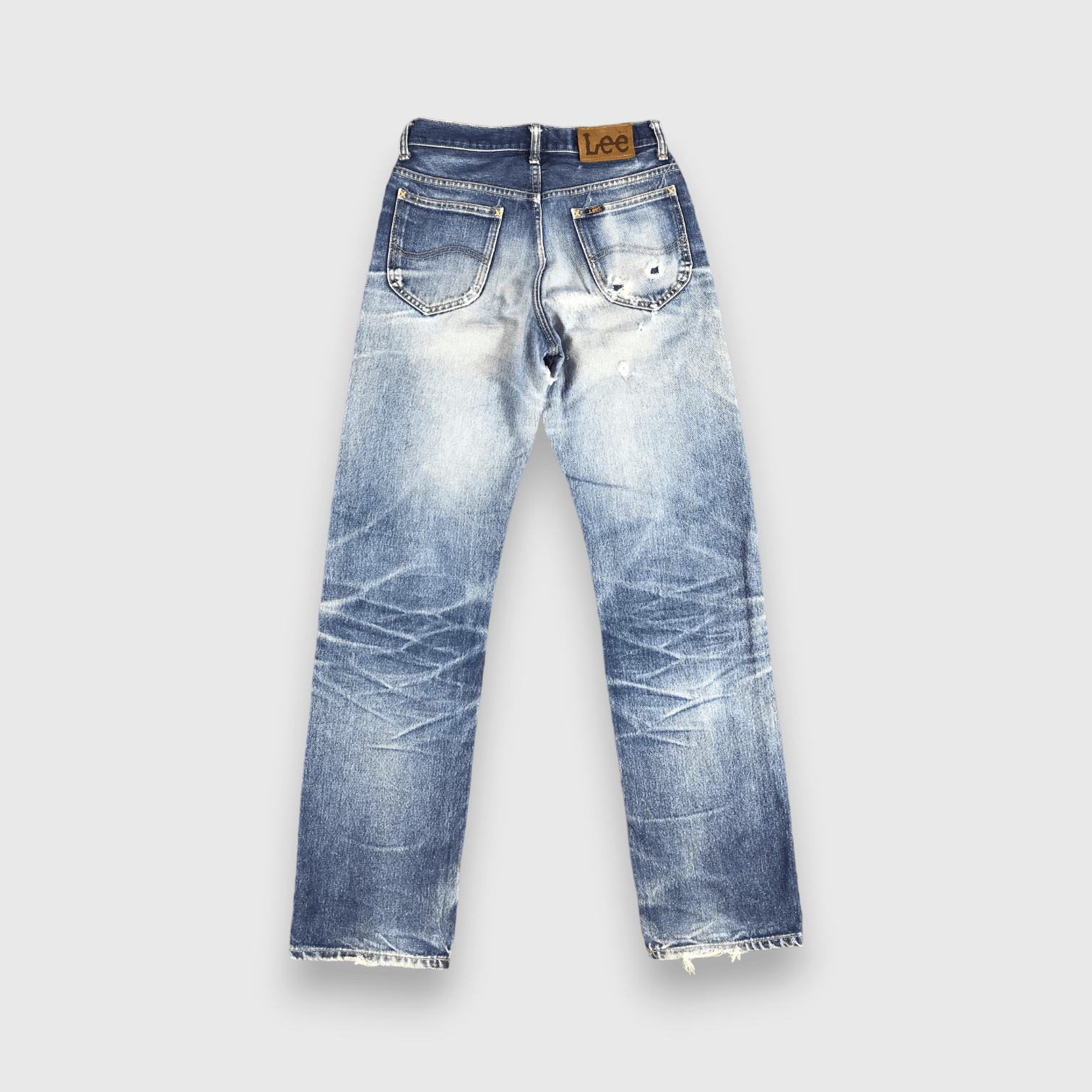 Lee Vintage Blue Wash Lee Jeans-J1733 Size US 27 - 2 Thumbnail