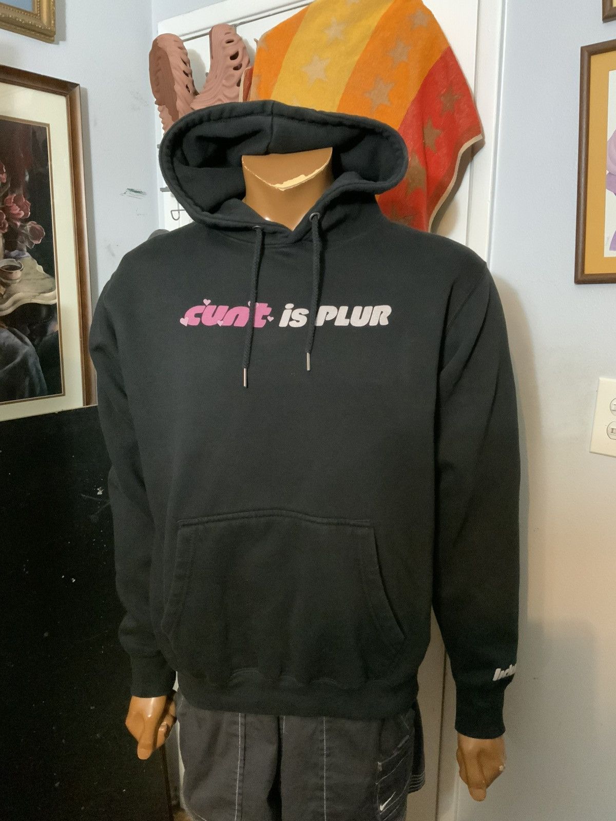 Other LICKNDIP C**t Is Plur Rave Party Festival Official Hoodie Size US L / EU 52-54 / 3 - 10 Thumbnail