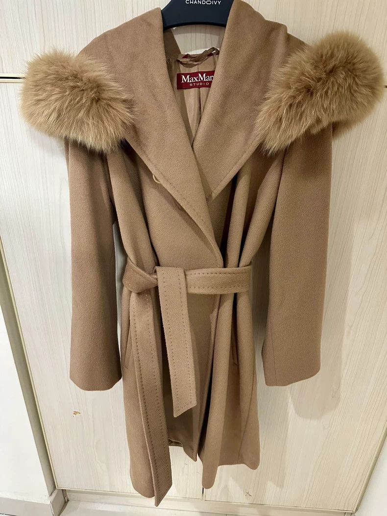 Max Mara Max Mara Hot Camel Coat Size S / US 4 / IT 40 - 1 Thumbnail