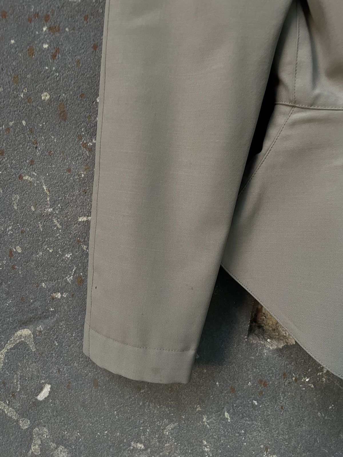 Thierry Mugler Thierry Mugler 80’s Archive Nude Wool Blazel Metal Logo Size XS / US 0-2 / IT 36-38 - 14 Thumbnail