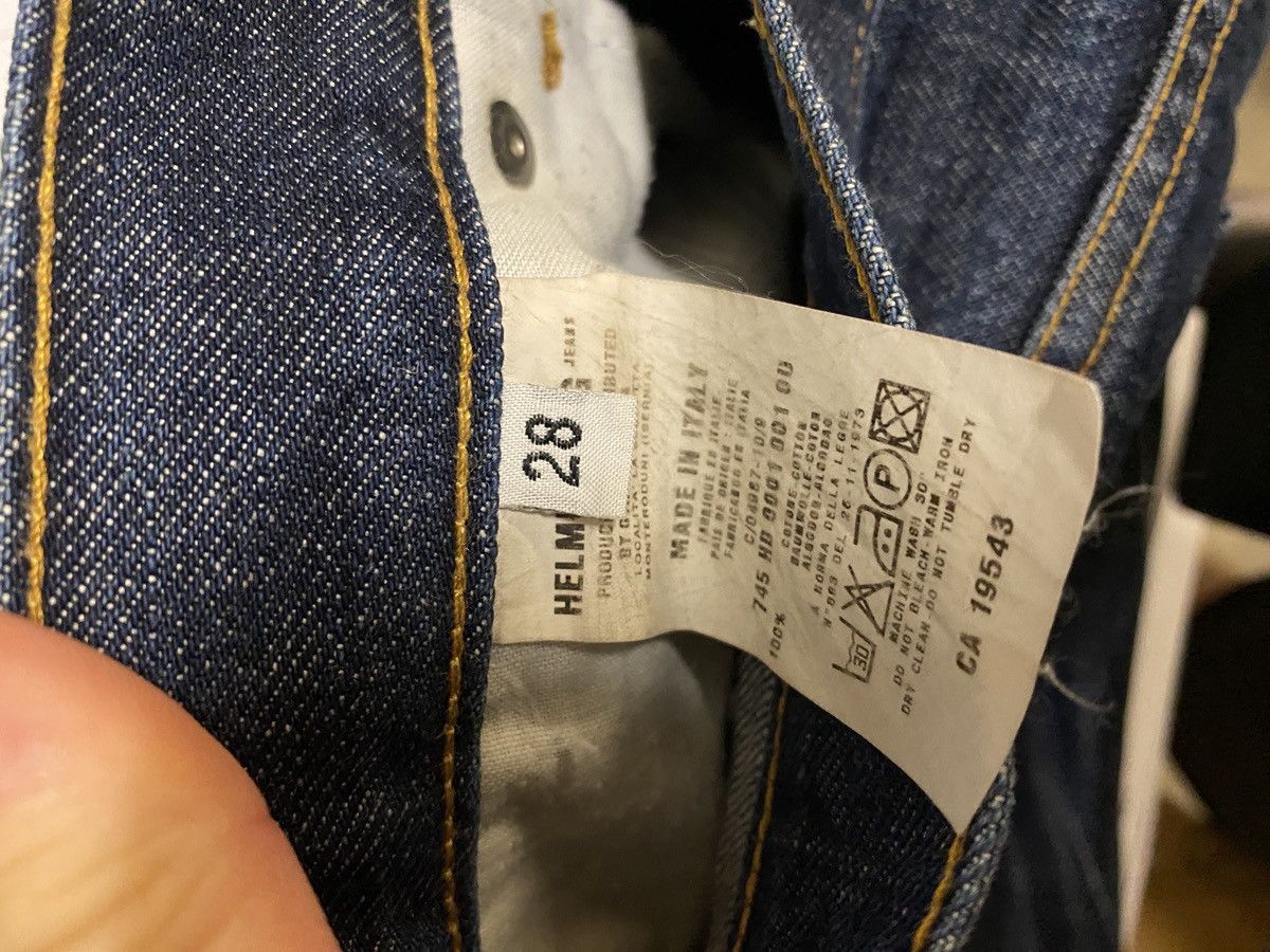 Helmut Lang 2000s Italian Cut Classic Denim Size 28" / US 6 / IT 42 - 8 Thumbnail