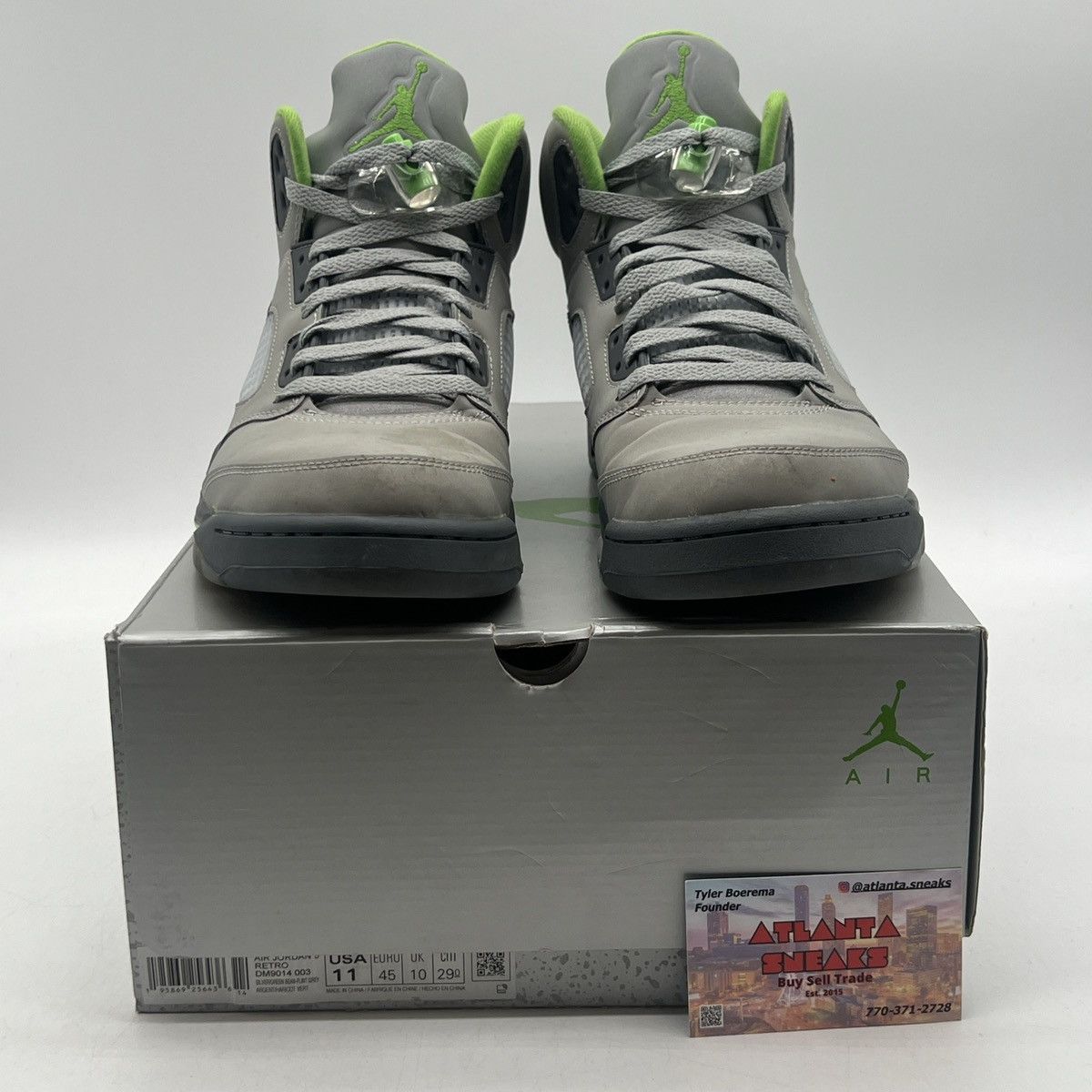 Jordan Brand Air Jordan 5 Green bean Size US 11 / EU 44 - 2 Thumbnail