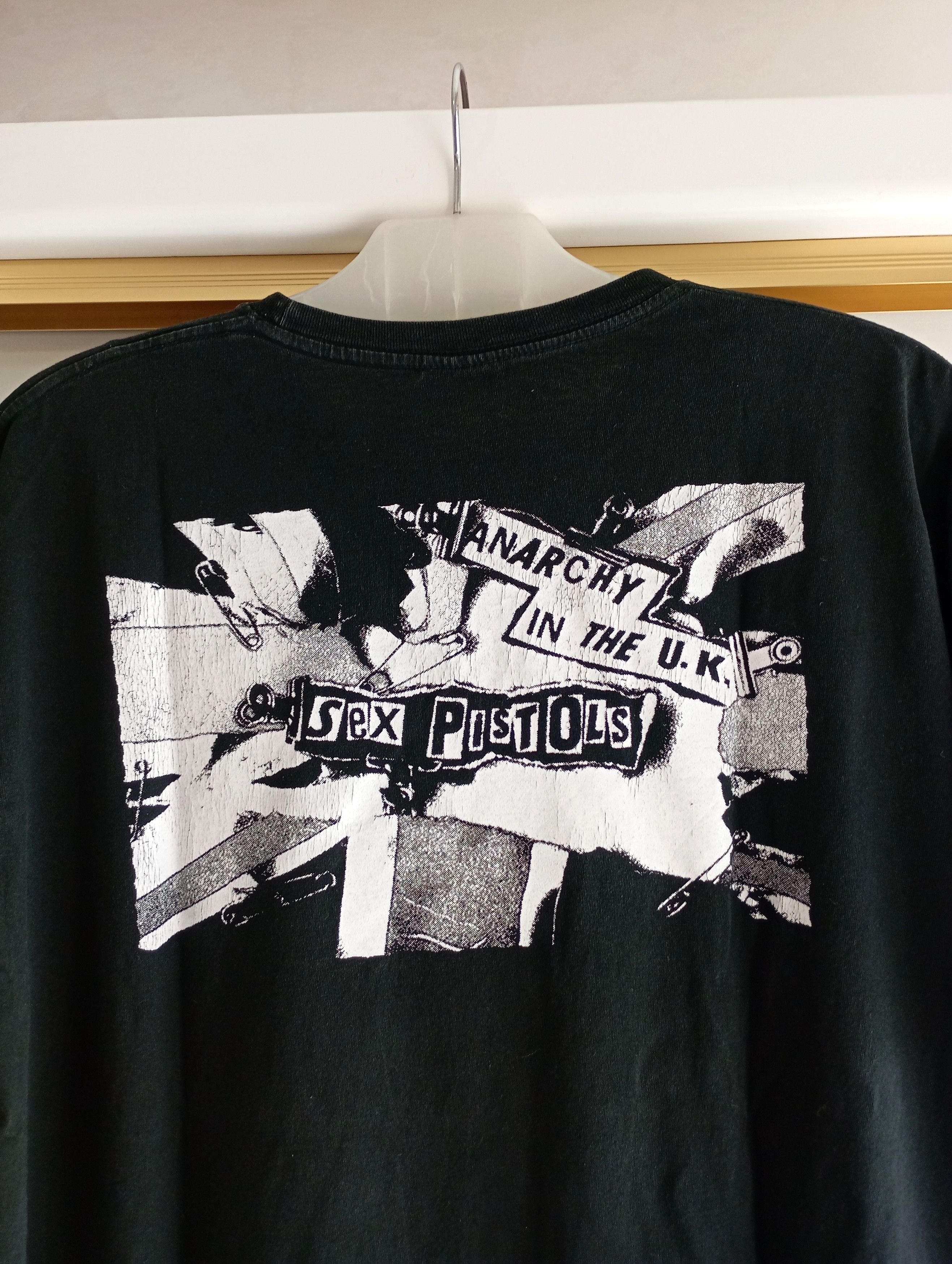 Band Tees Rare Vintage Sex Pistols "Anarchy in the UK" Band T-Shirt Size US XXL / EU 58 / 5 - 8 Thumbnail