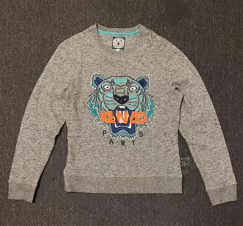 Kenzo Kenzo Tiger Head Embroidered Sweatshirt. Size US M / EU 48-50 / 2 - 1 Thumbnail