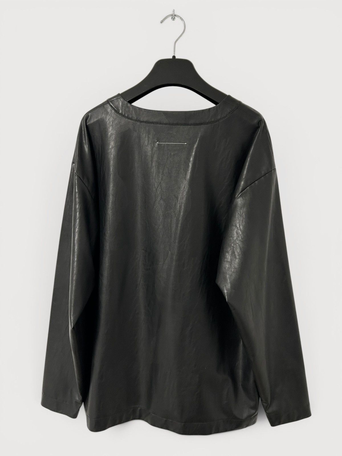 Maison Margiela FW2021 Leather Cutout Top Size US S / EU 44-46 / 1 - 2 Thumbnail