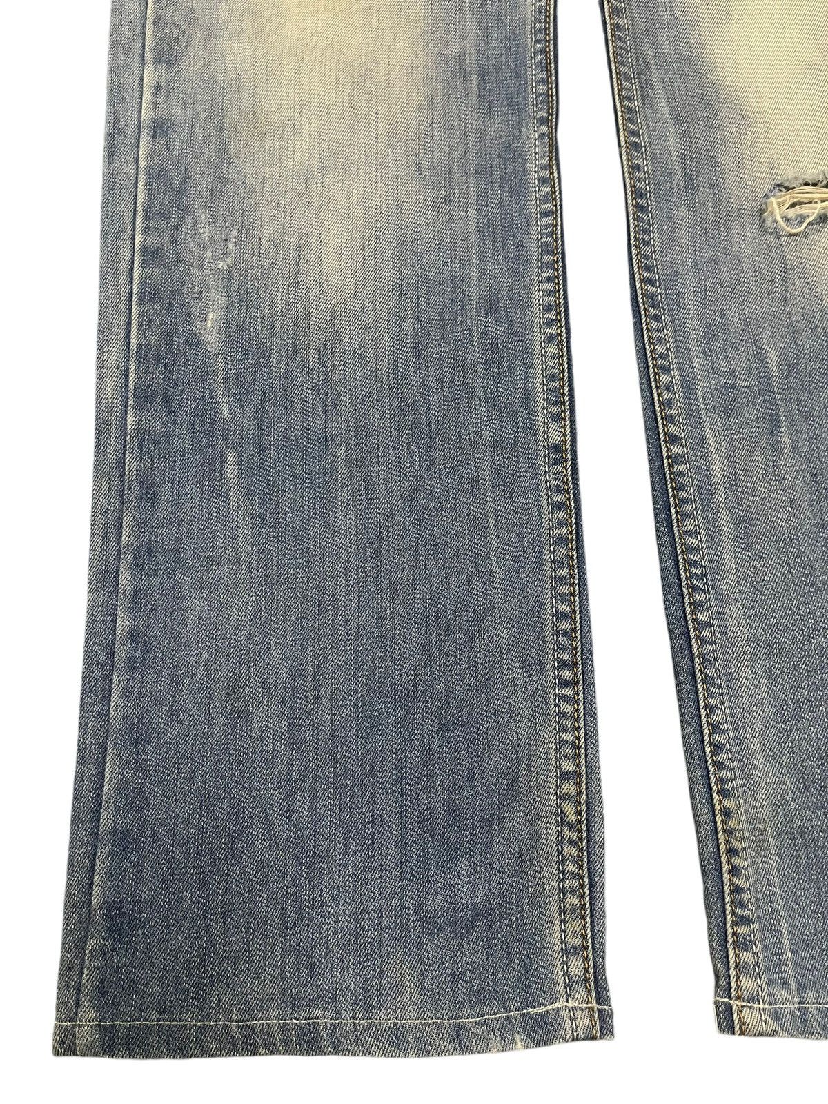 Diesel Vintage Diesel Industry Fade Wash Style Distress Loose Jeans Size US 34 / EU 50 - 7 Thumbnail