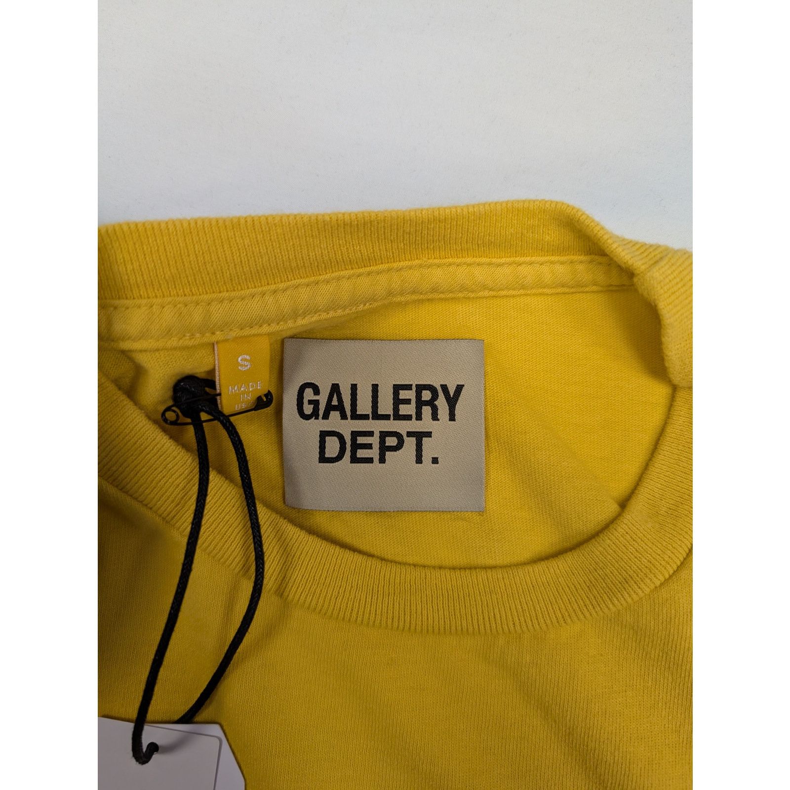 Gallery Dept. o1rshd1 Logo Tee T-Shirt in Yellow Size US S / EU 44-46 / 1 - 11 Thumbnail