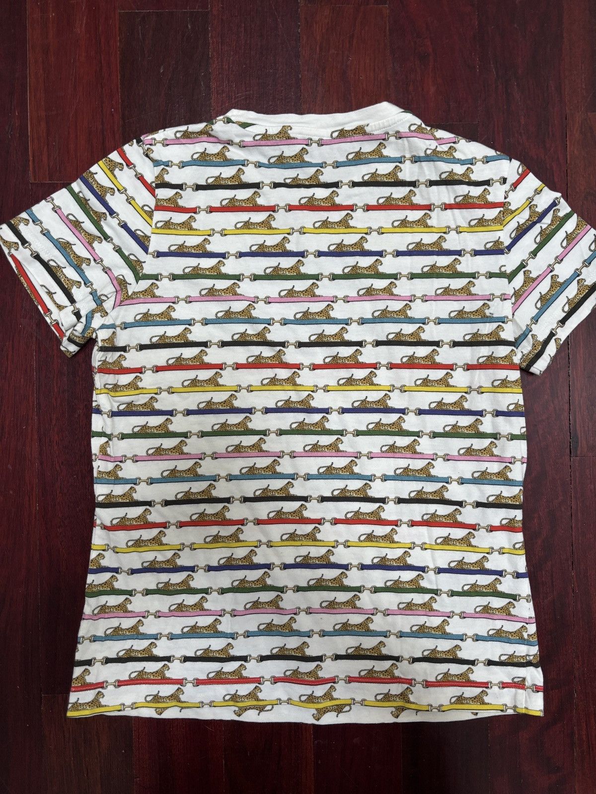 Mary Katrantzou Mary Katrantzou Leopard & Chain Print Graphic Tee Size S / US 4 / IT 40 - 4 Thumbnail