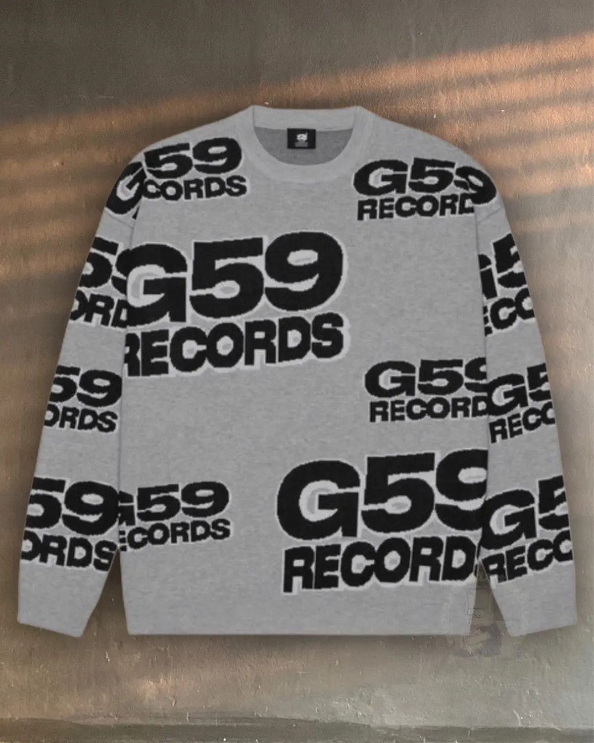 G59 SUICIDEBOYS $B BOY$ CORPORATE LOGO KNIT SWEATER