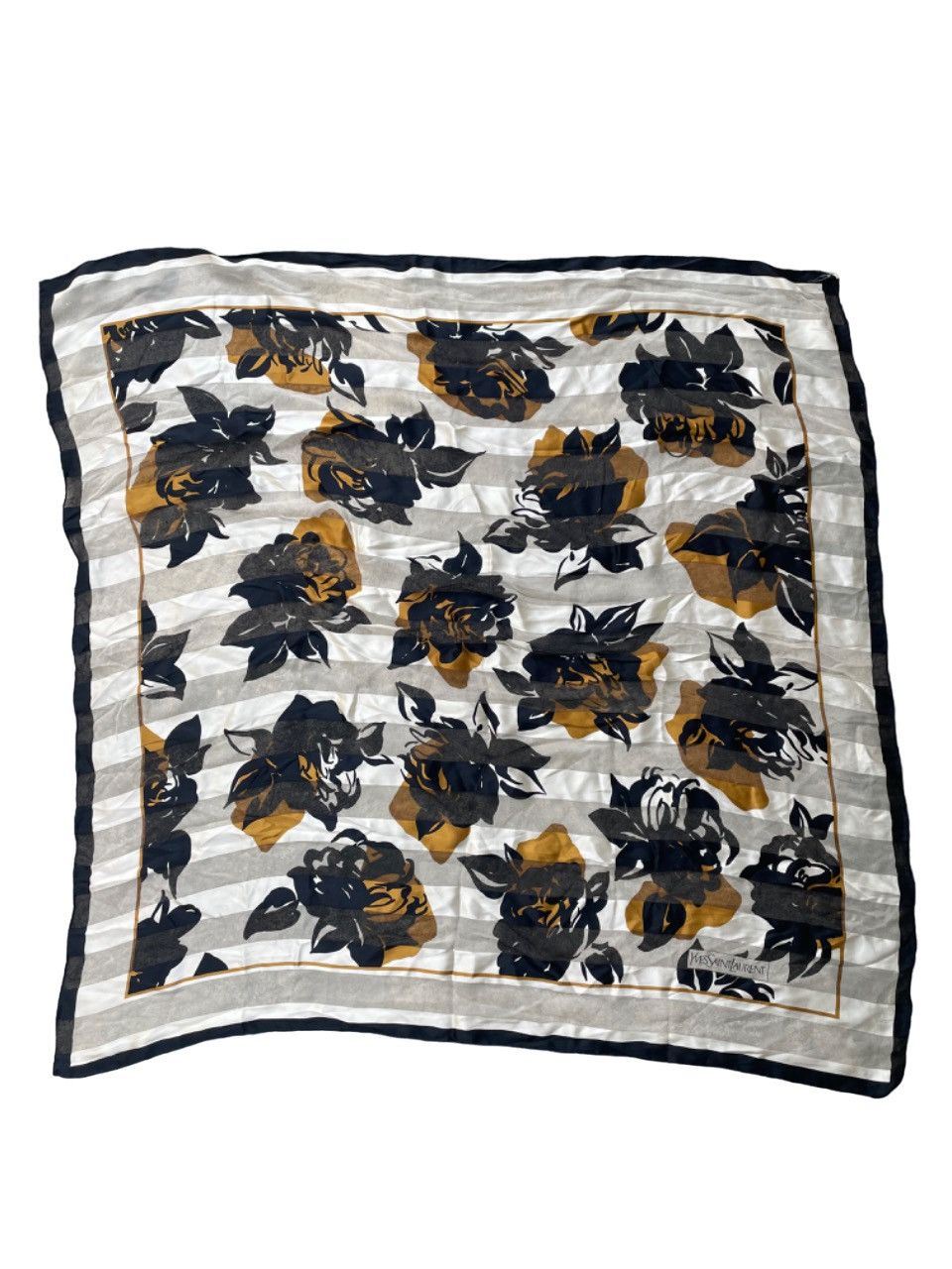 Yves Saint Laurent 34” x 34” Yves Saint Laurent Scarf Size ONE SIZE - 2 Thumbnail