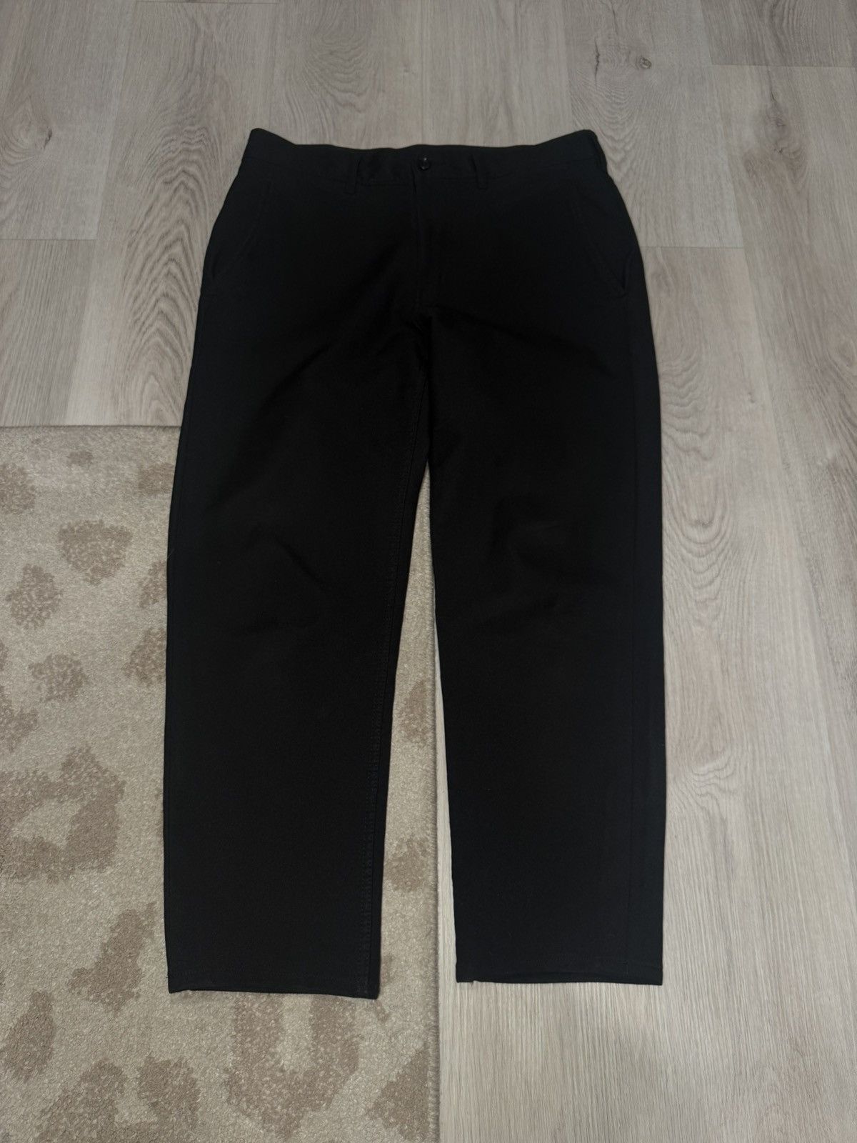 Comme des Garcons Black s/s 2008 wool black pants!! Size US 32 / EU 48 - 1 Thumbnail