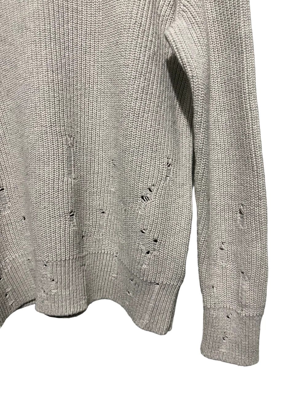 Allsaints Allsaints Ivann Crew Destroyed Oversized Fit Sweater Size US M / EU 48-50 / 2 - 7 Thumbnail