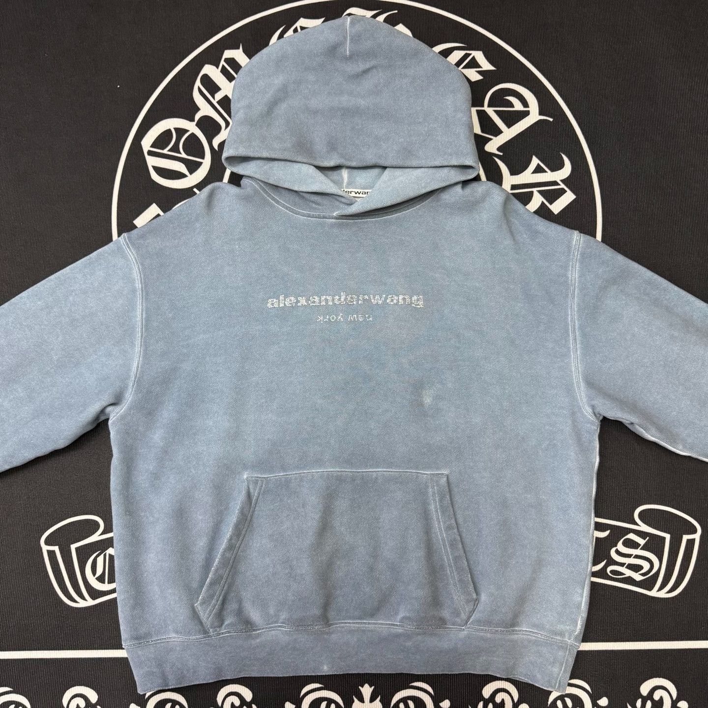 Alexander Wang Alexander Wang Blue Hoodie M Men Size US M / EU 48-50 / 2 - 1 Thumbnail