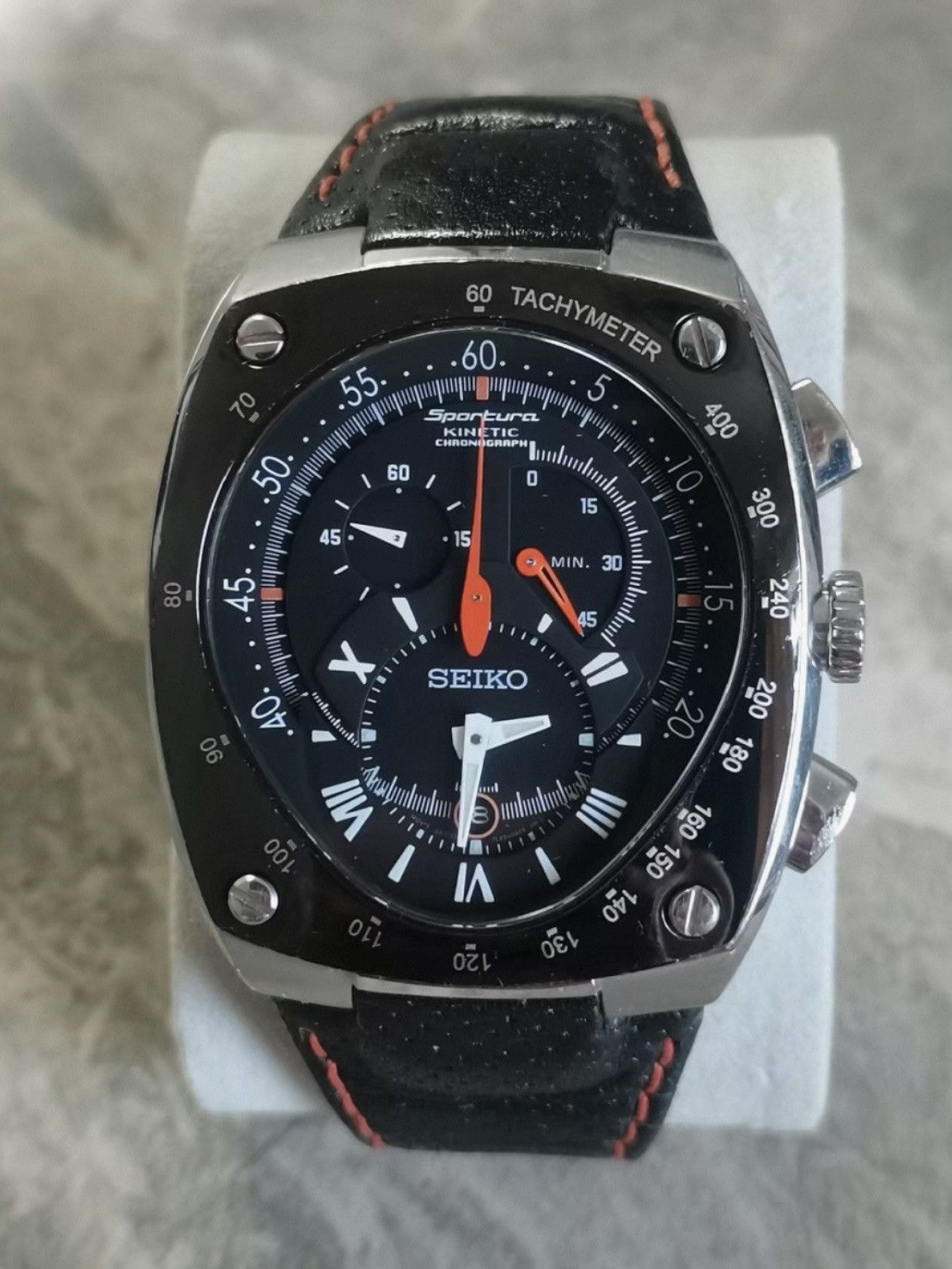 Seiko SEIKO SPORTURA KINETIC CHRONOGRAPH 7L22- TACHYMETER WATCH Size ONE SIZE - 1 Thumbnail